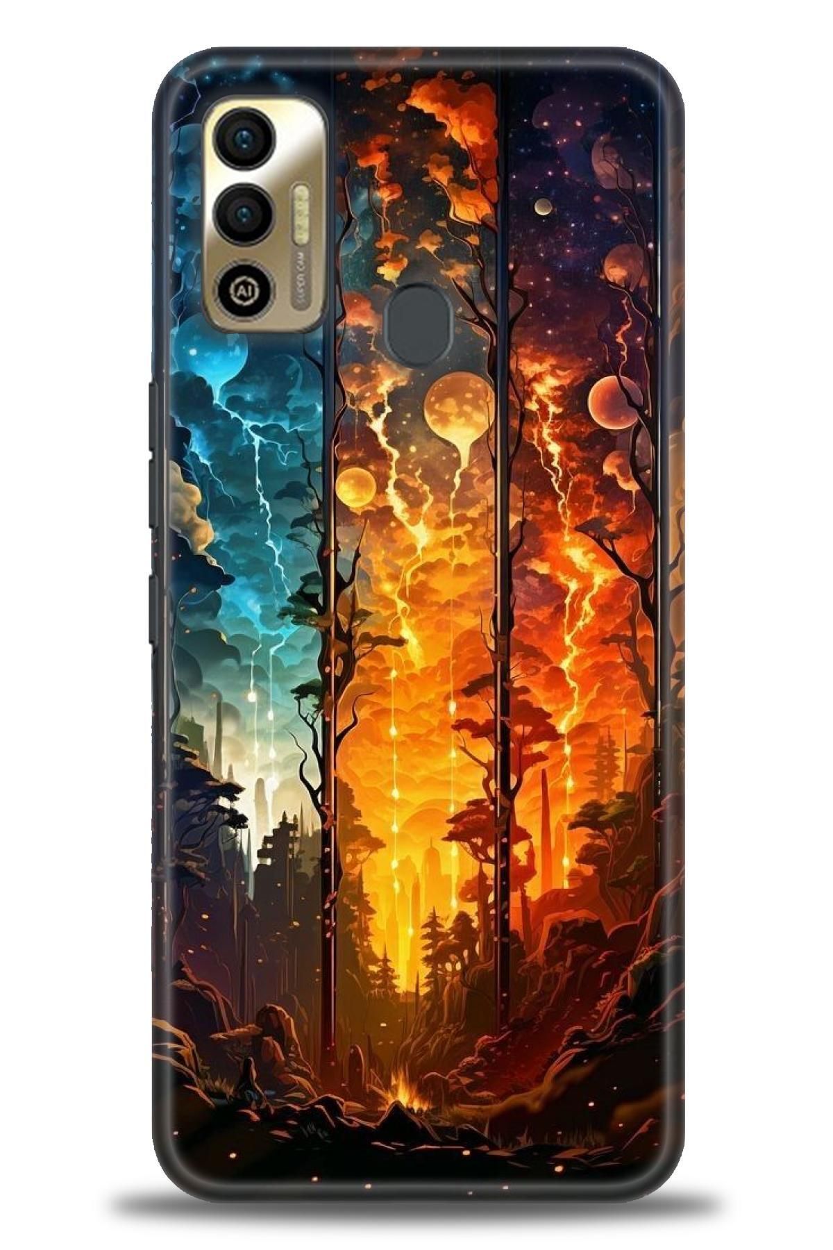TECNO Spark 7 / 7T İle Uyumlu HD Baskılı Kılıf - ÖzelSeriTecno - 2985