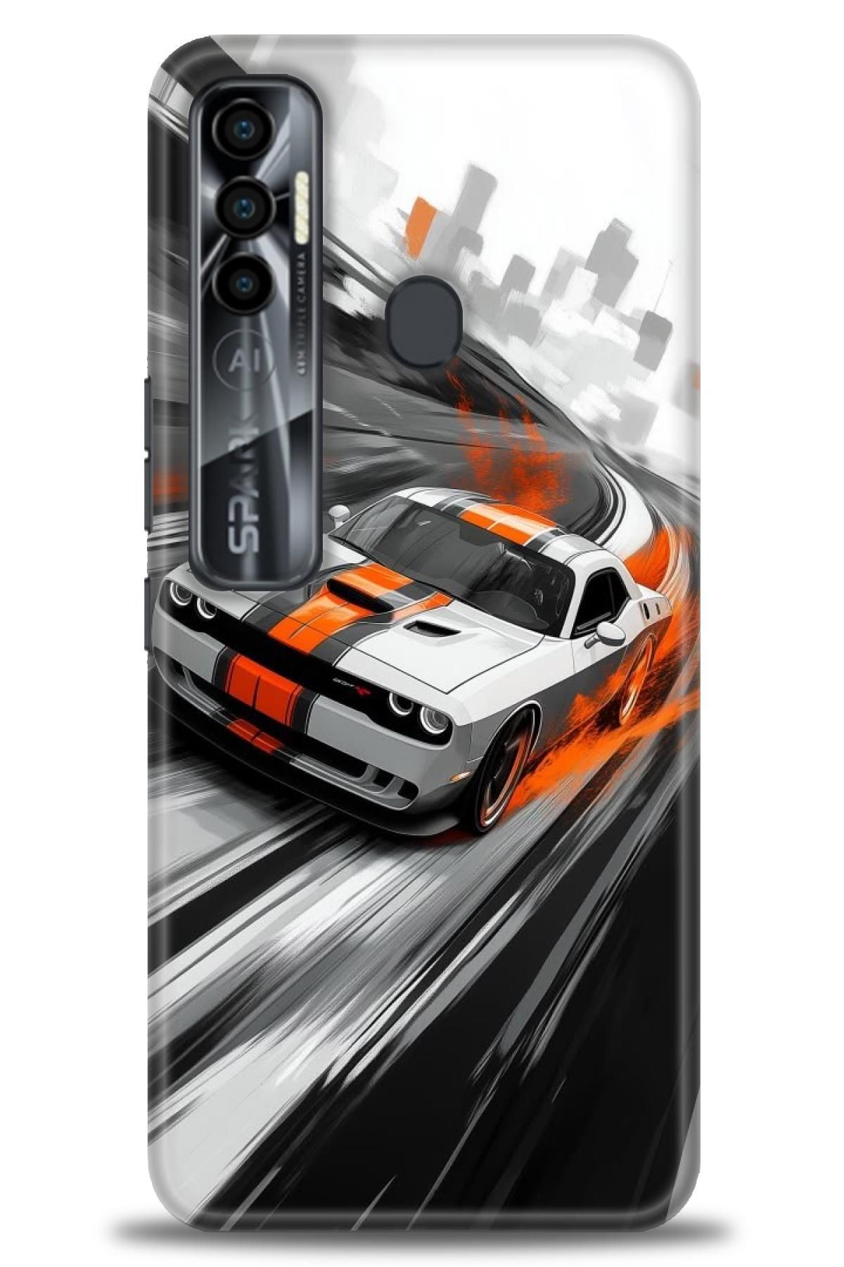 TECNO Spark 7 Pro İle Uyumlu HD Baskılı Kılıf - 2823