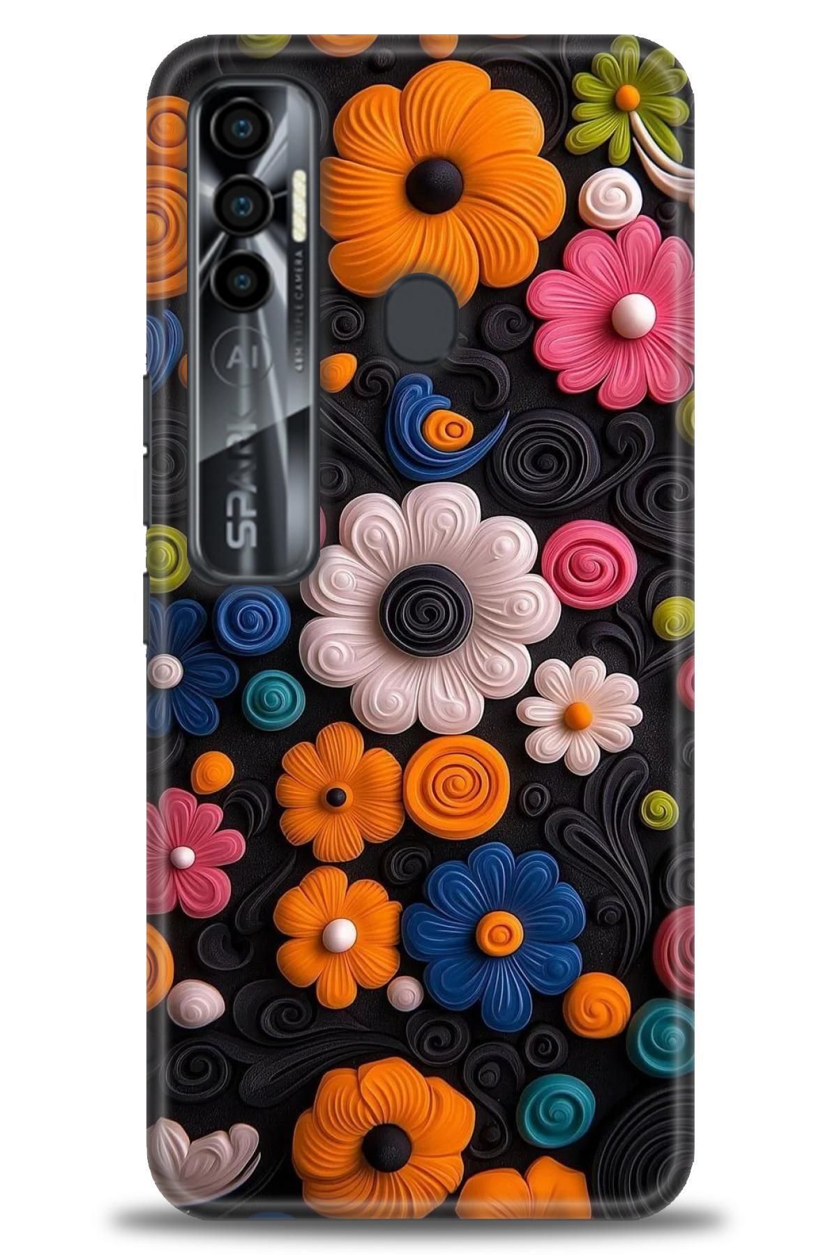 TECNO Spark 7 Pro İle Uyumlu HD Baskılı Kılıf - ÖzelSeriTecno - 2297