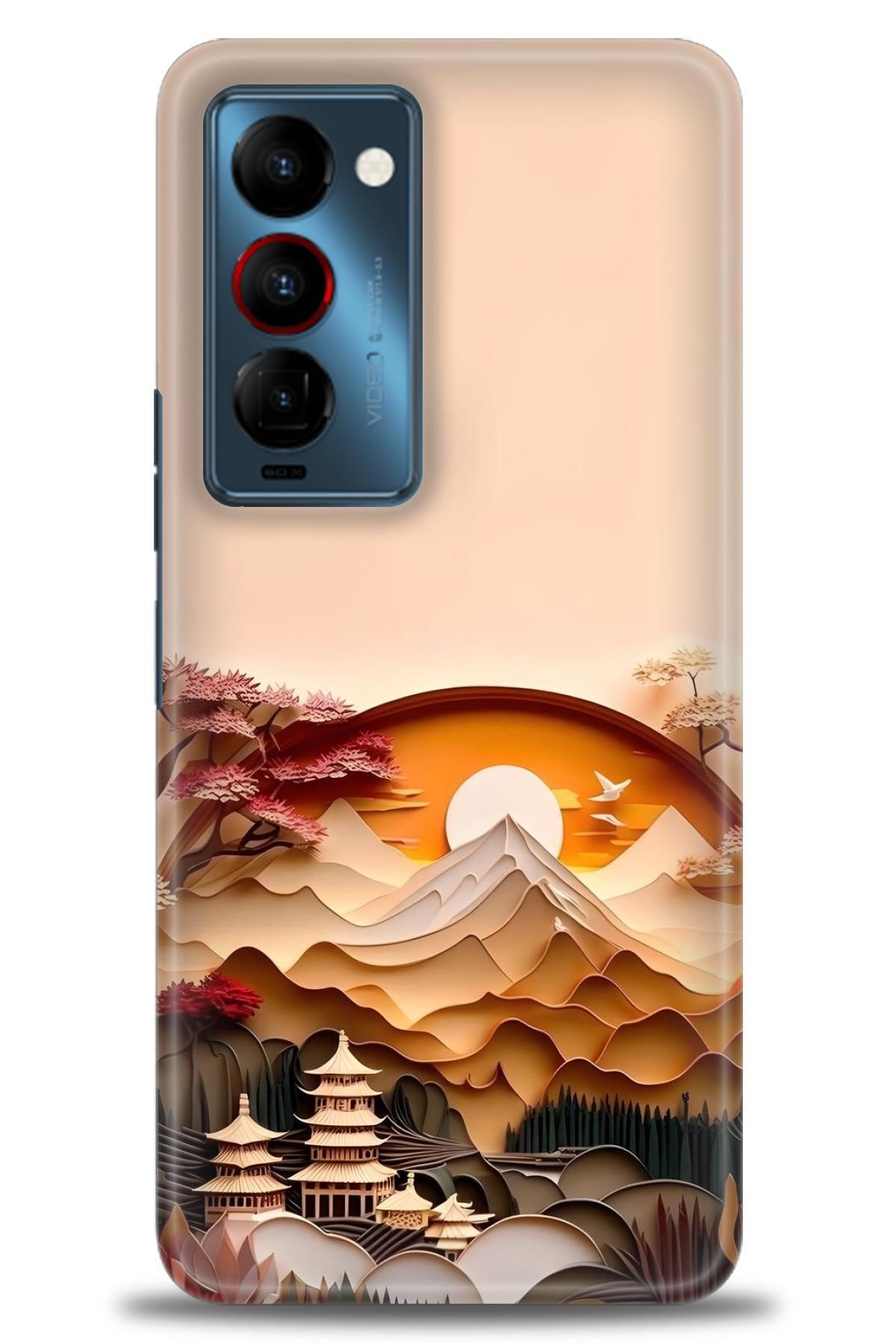 TECNO Camon 18 Premier İle Uyumlu HD Baskılı Kılıf - ÖzelSeriTecno - 2512