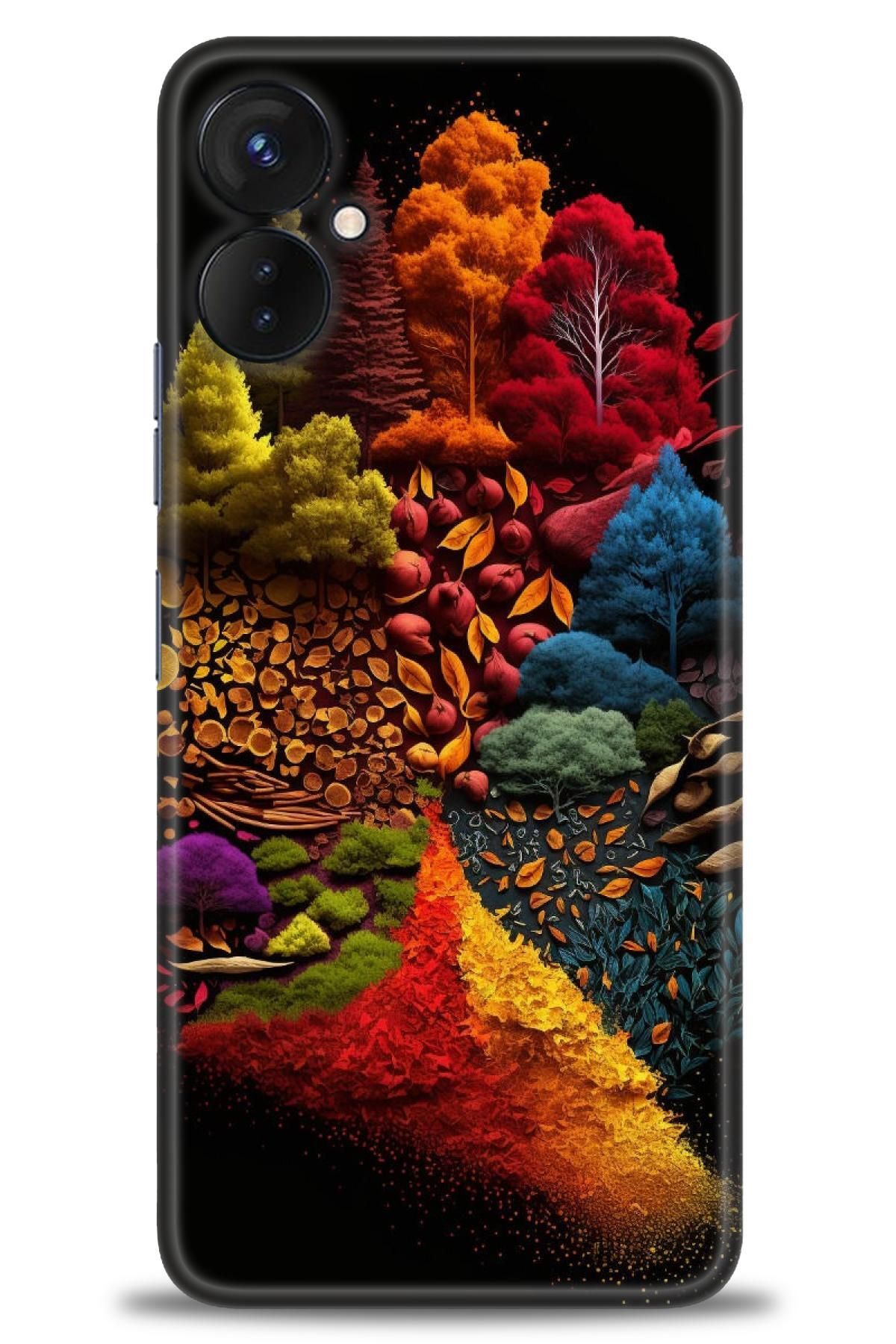 TECNO Spark 9 Pro İle Uyumlu HD Baskılı Kılıf - 2908