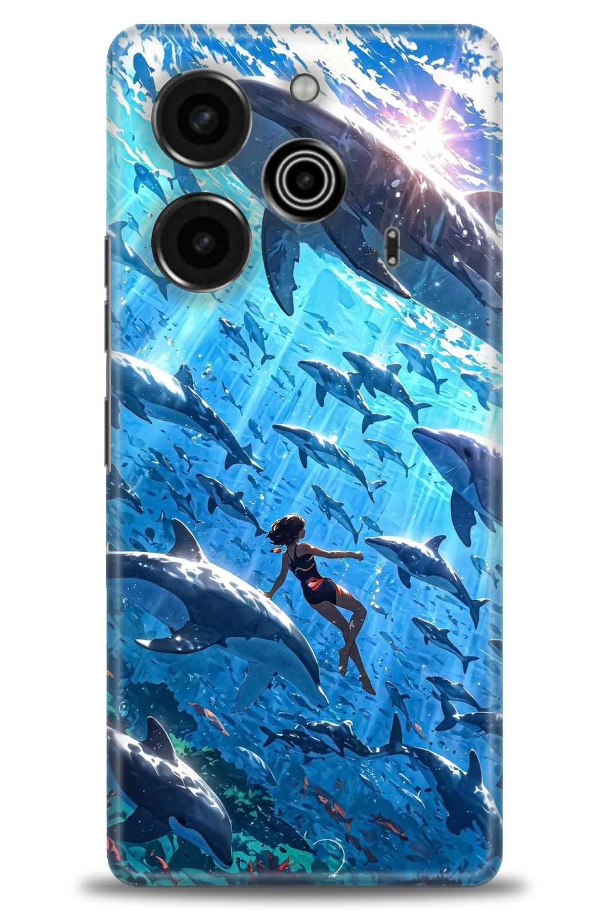 TECNO Pova 6 İle Uyumlu HD Baskılı Kılıf - ÖzelSeriTecno - 2505