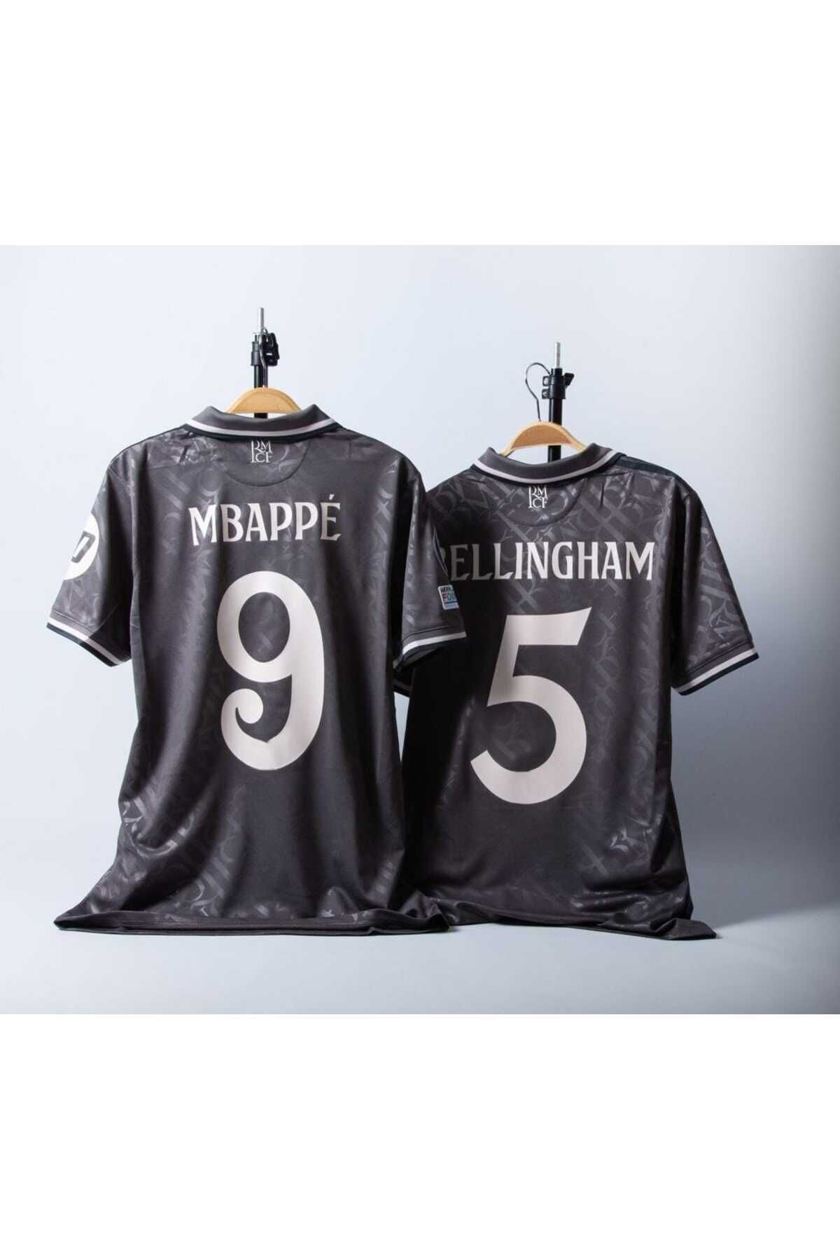 PORTEGO 2024/25 Yeni Sezon Jude Bellingham Kylian Mbappe Alternatif Forması 2'li Kombin (THIRD SHIRT)