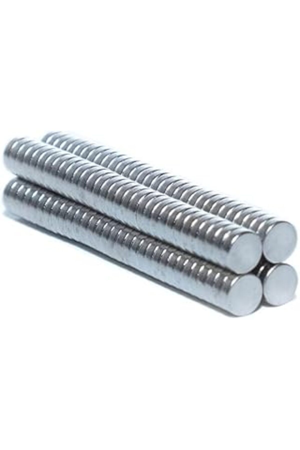 NETWORK ART hdg 100 Adet Yuvarlak Neodyum Magnet Mıknatıs - 7 mm çap -1,5 mm kalınlık