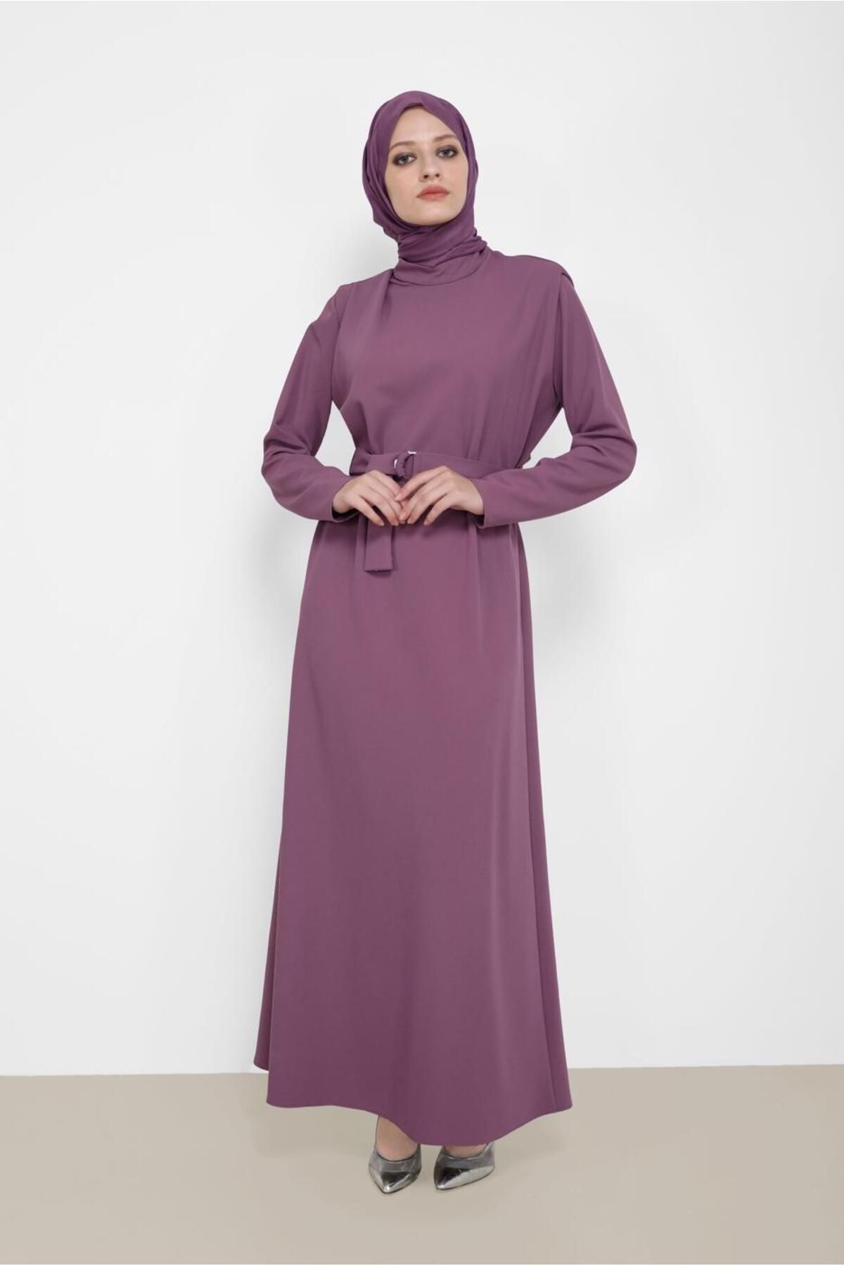 لباس یقه کمربند 42171 Alvina