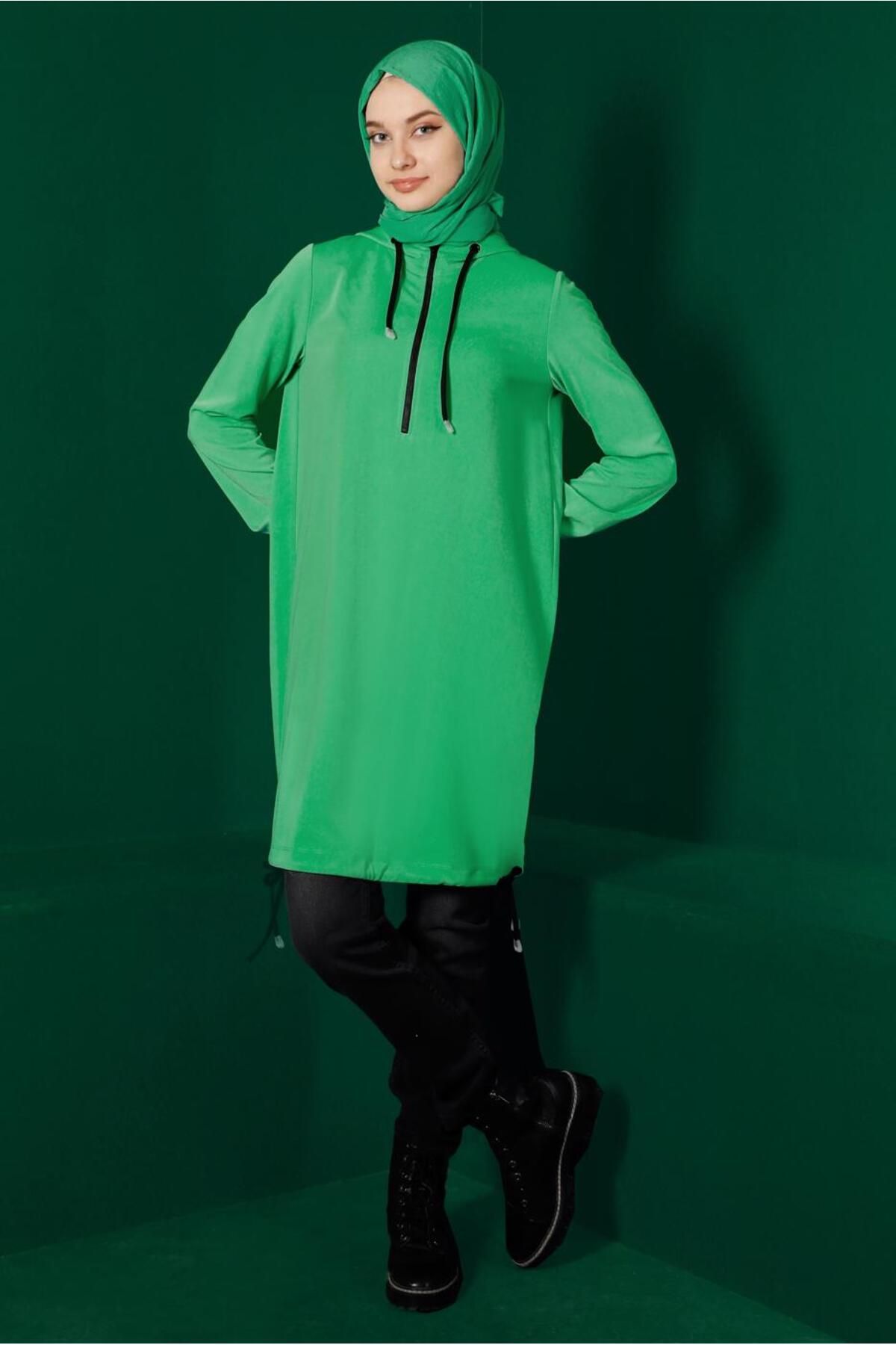 زیپ گیره دار TRACKSUIT TUNIC 43303 Alvina
