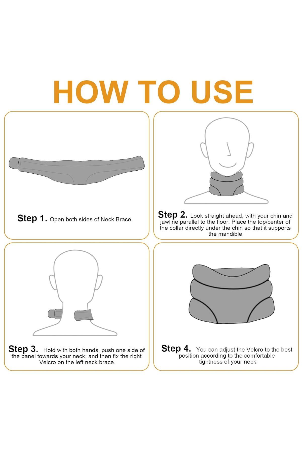 fulina-Neck Rest,Relieve Snoring, Neck Pain,Soft Foam for Sleeping, Reading,Ergonomic design 6