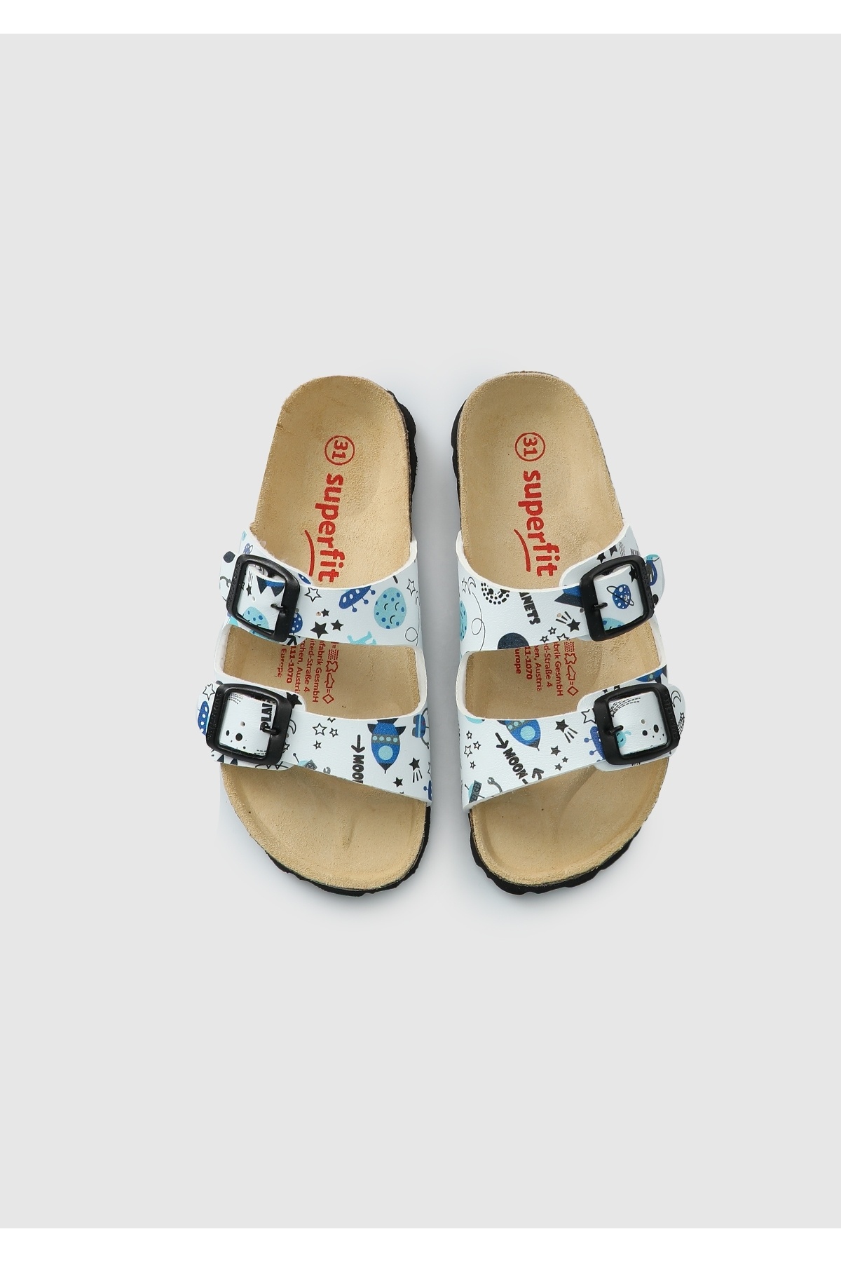 Superfit-Boy's White Slippers 4