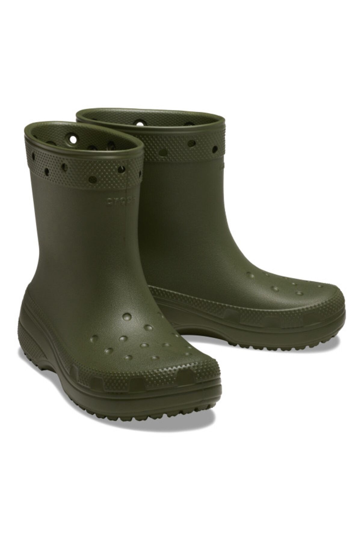 Crocs-Classic Rain Boot 46-47 EU - M12 US Green - Army Green 4