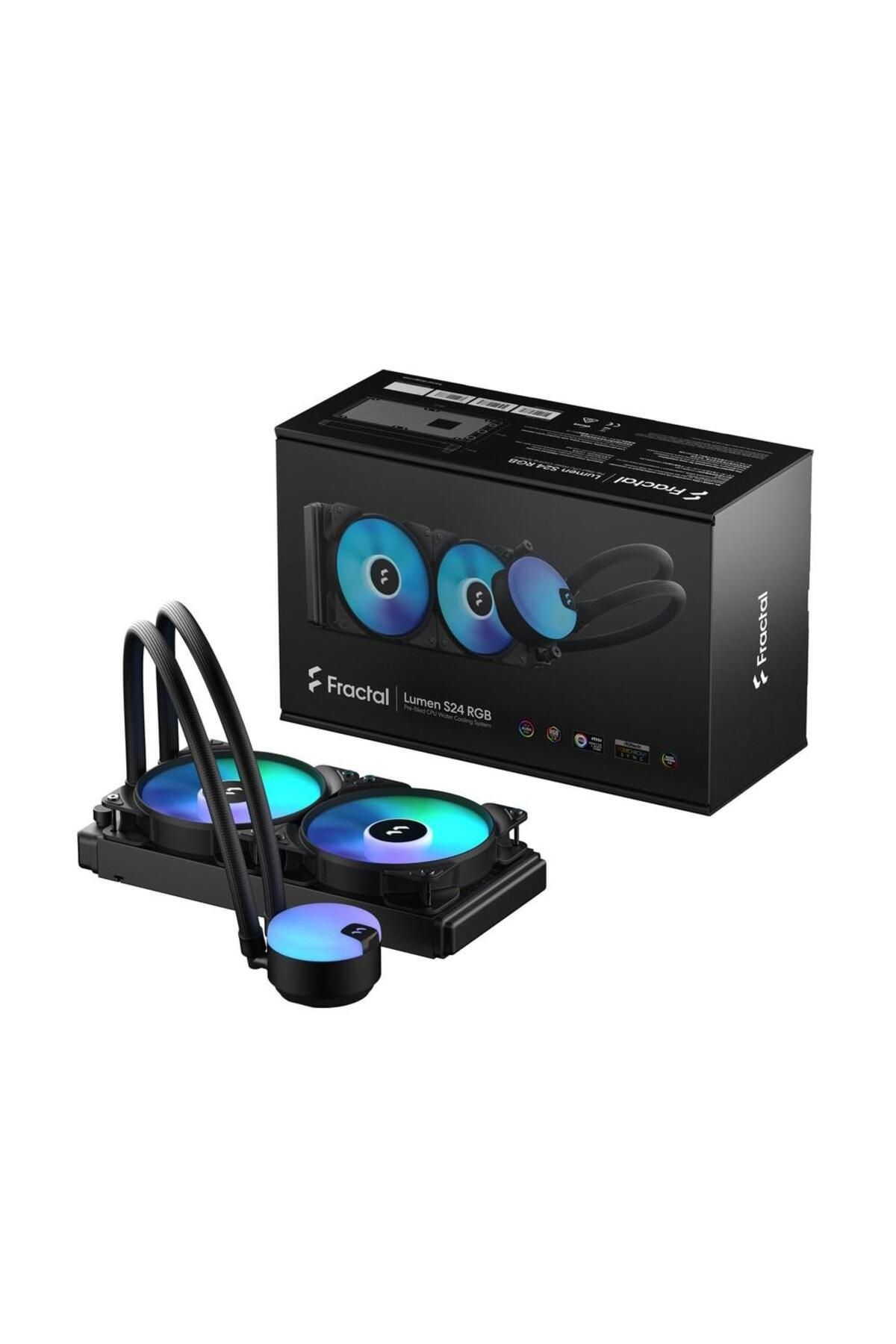 Fractal Design-Cooler CPU Fractal Design Lumen S24 V2, iluminare ARGB 4