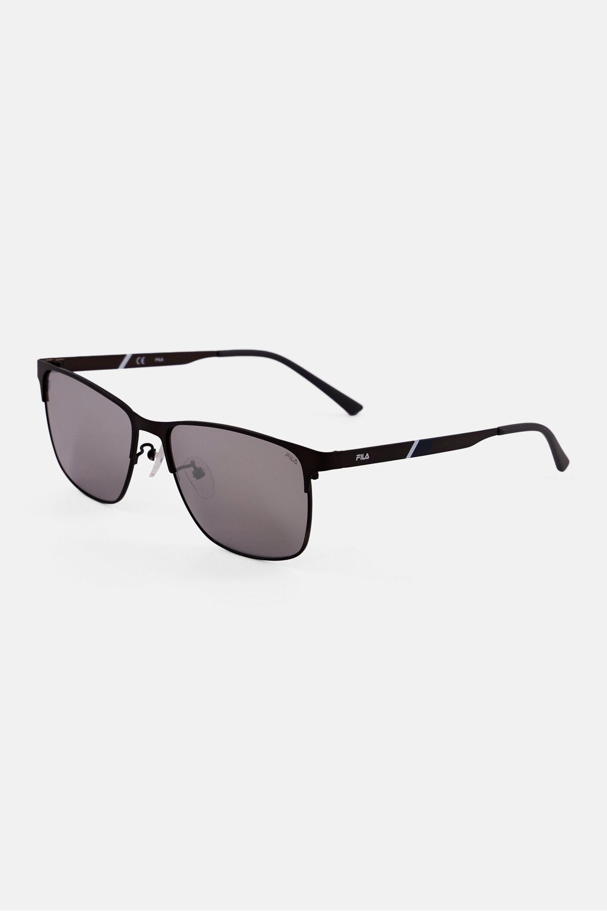 FILA-Men SFI007 Rectangular Sunglasses, Grey 2