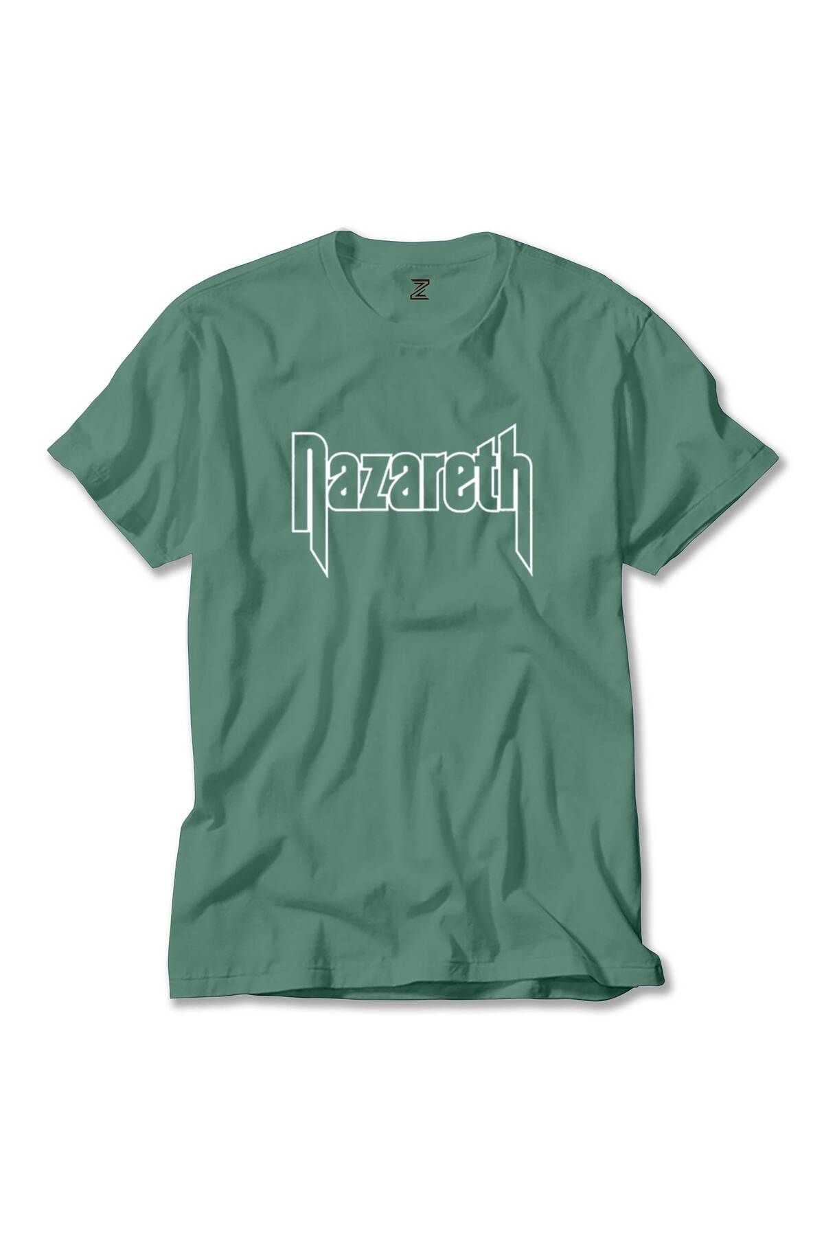 WAKHA Nazareth Logo Yeşil Tişört