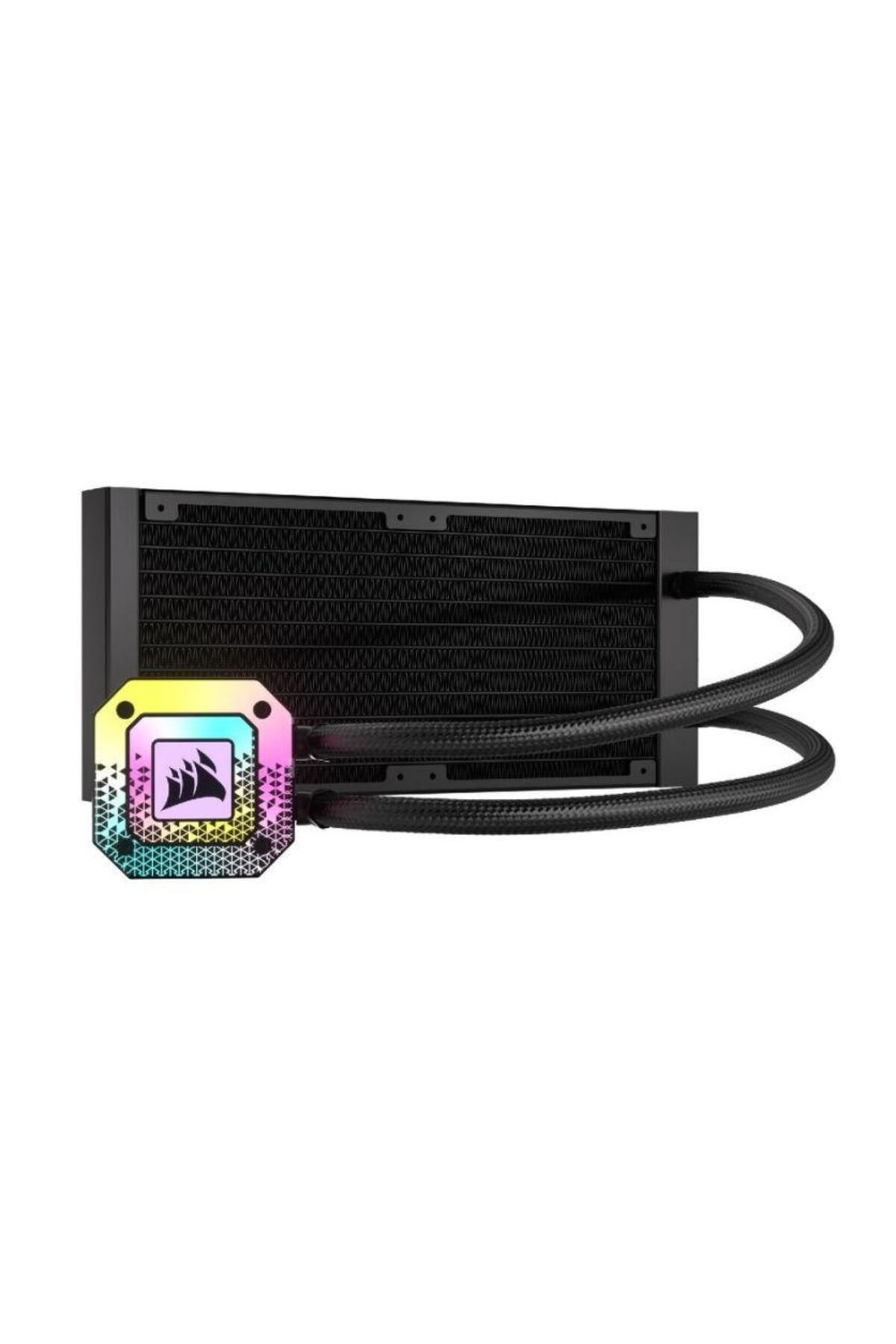 Corsair-Cooler CPU Corsair H100i ELITE CAPELLIX XT, 2 x 120mm, iluminare RGB 3