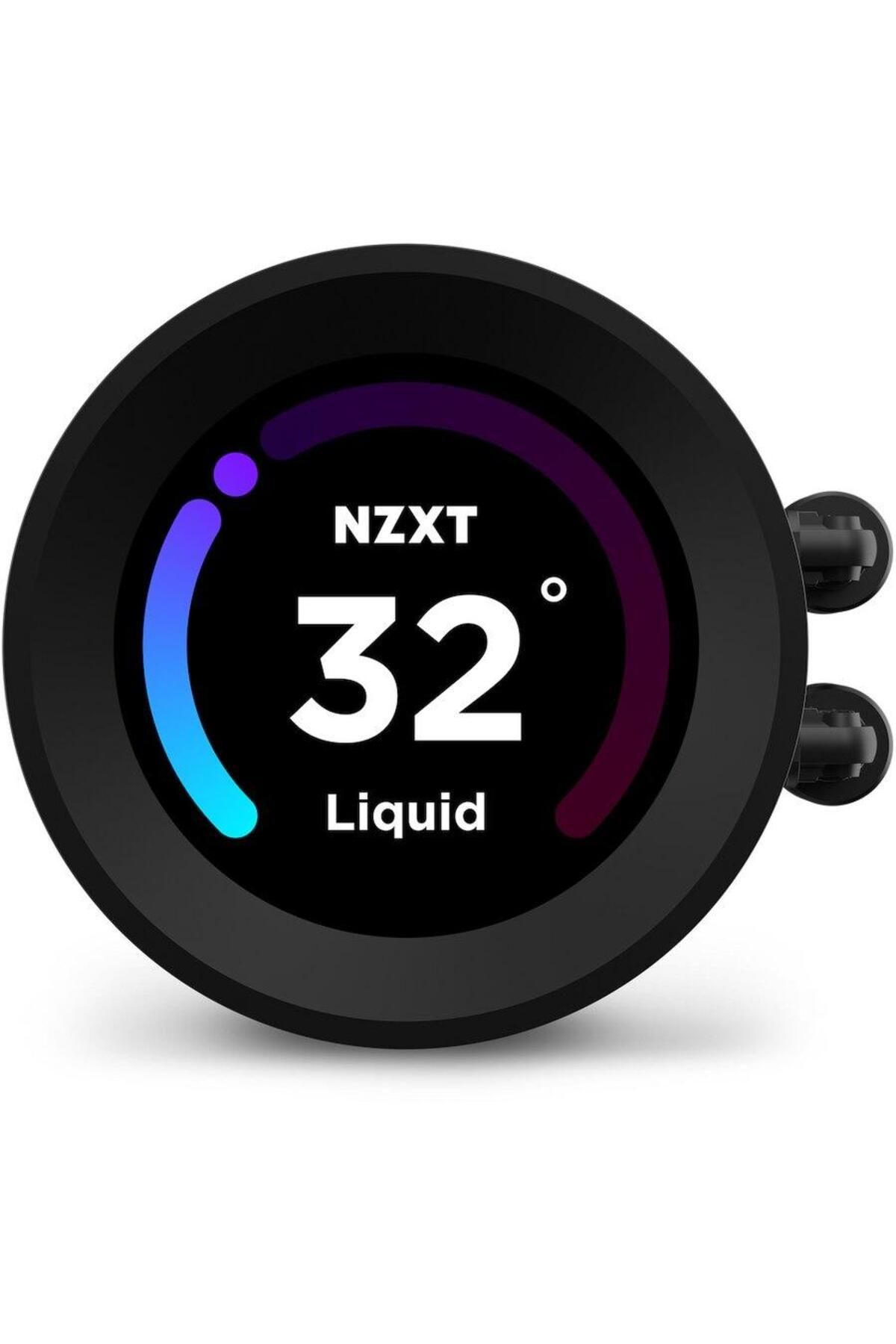 Nzxt-NZXT Kraken Elite 280 RGB CPU Cooler, pump with LCD screen, ARGB controller, black 3