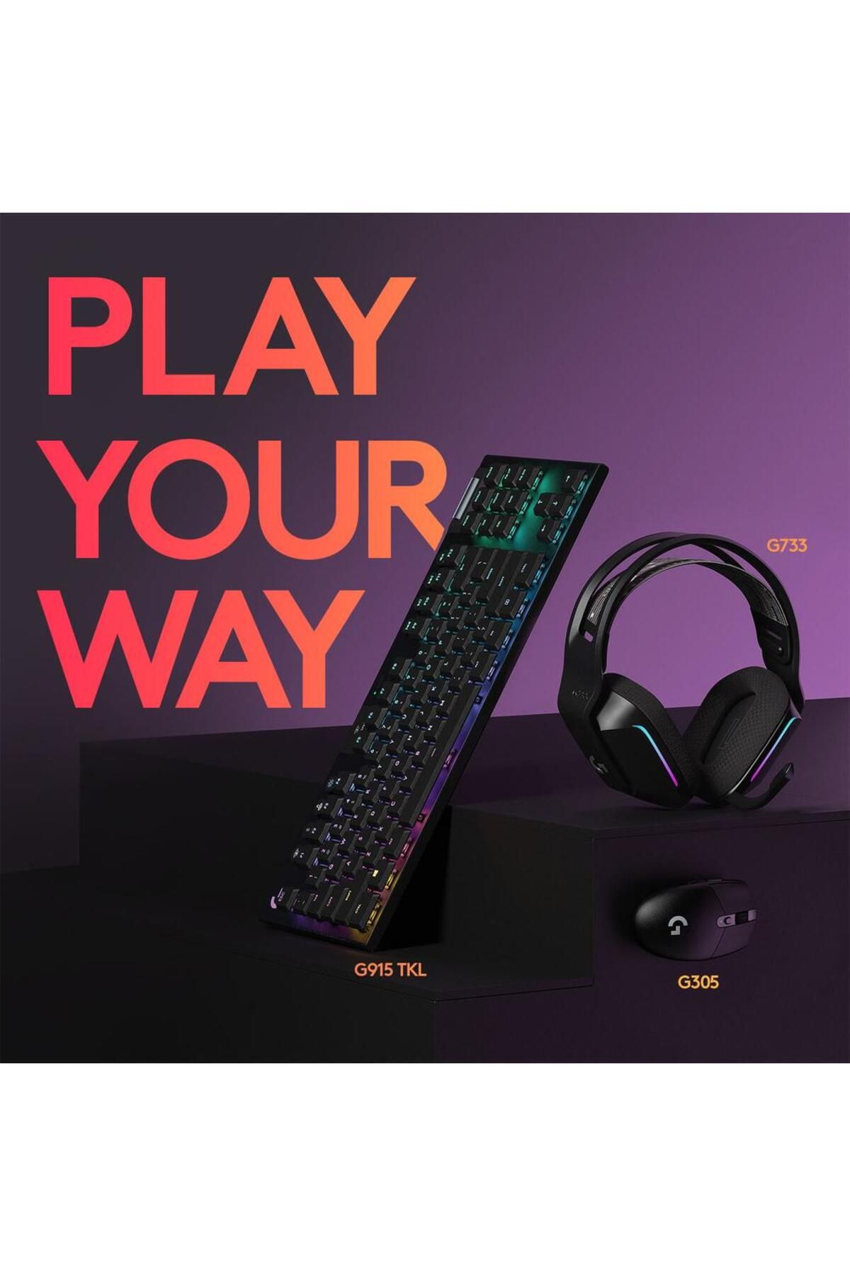 logitech-Mouse pentru jocuri fără fir Logitech G305 Lightspeed, 12K DPI, USB (Negru) 14