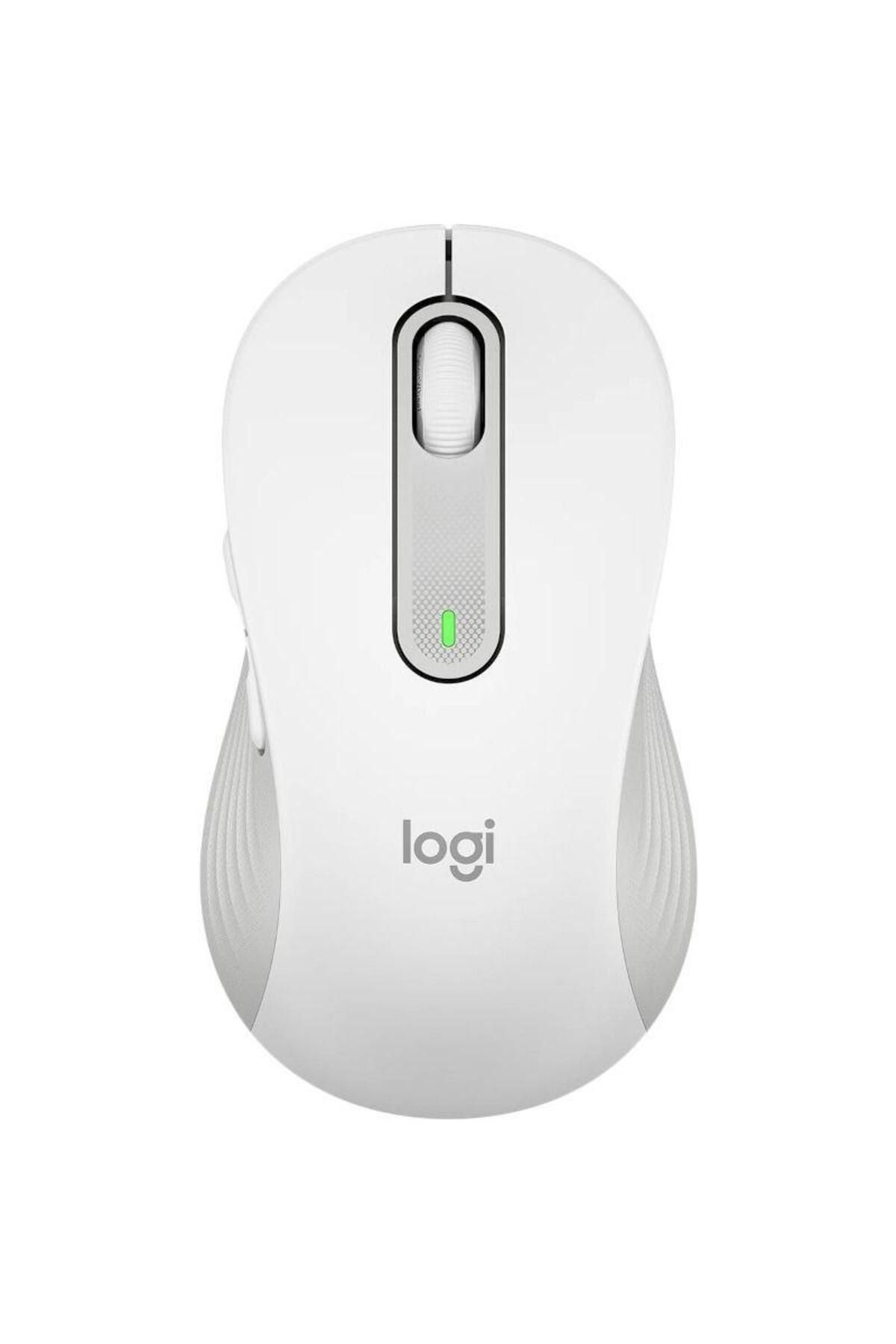 logitech-Mouse Wireless Logitech Signature M650 L, Bluetooth/USB (Alb) 1