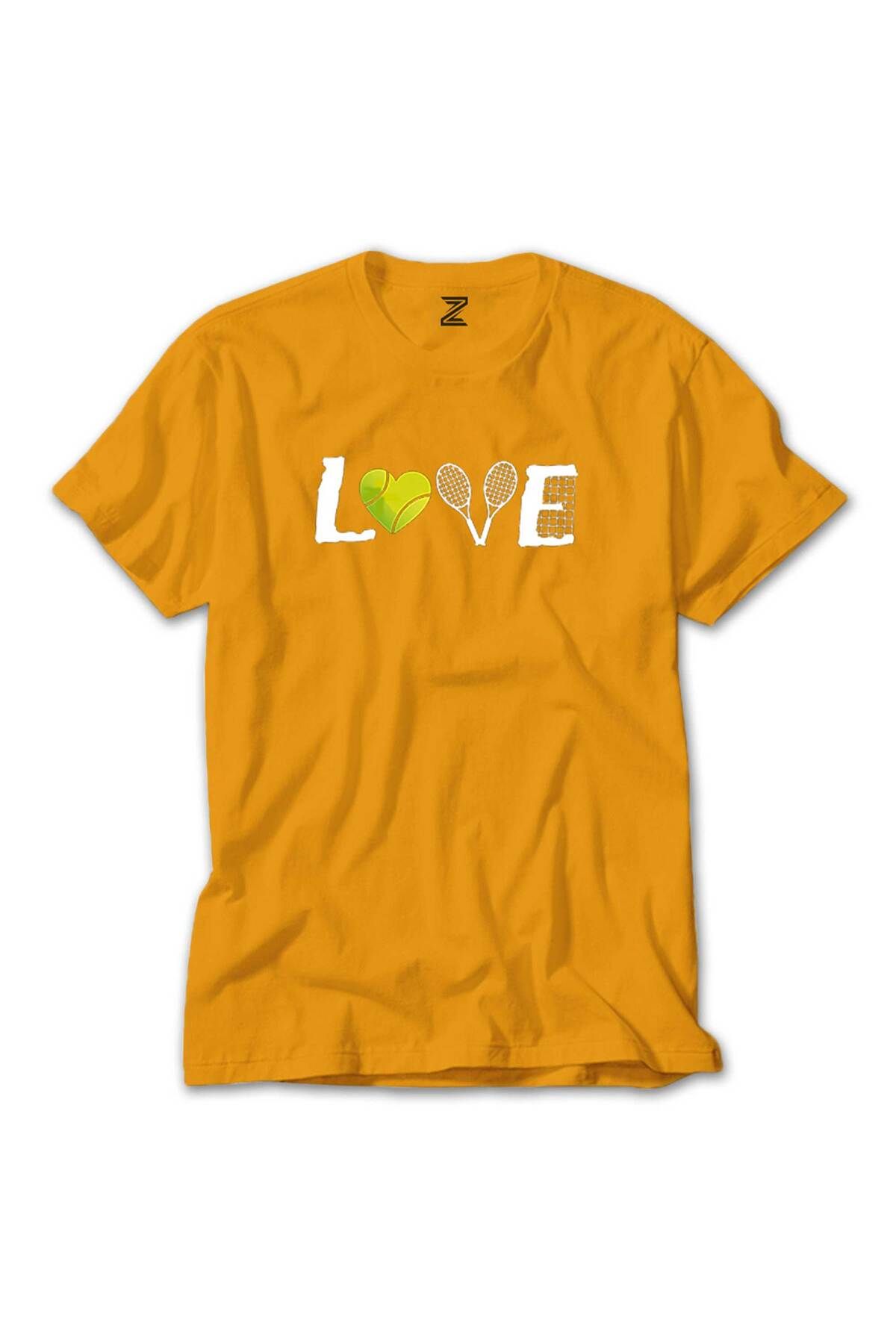 WAKHA Tennis Love Sarı Tişört