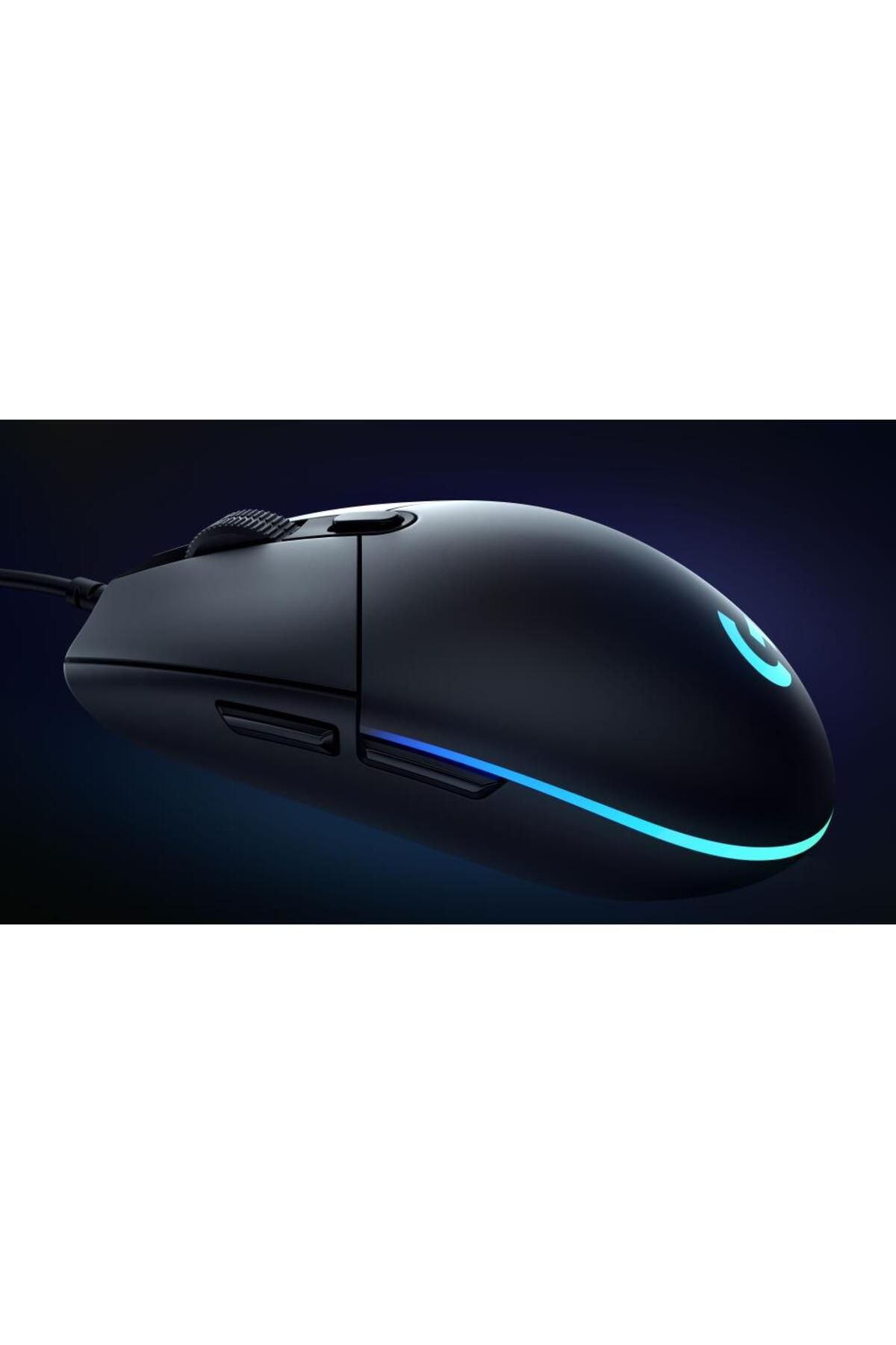 logitech-Mouse Gaming Logitech G203 LightSync, iluminat RGB, USB (Negru) 8