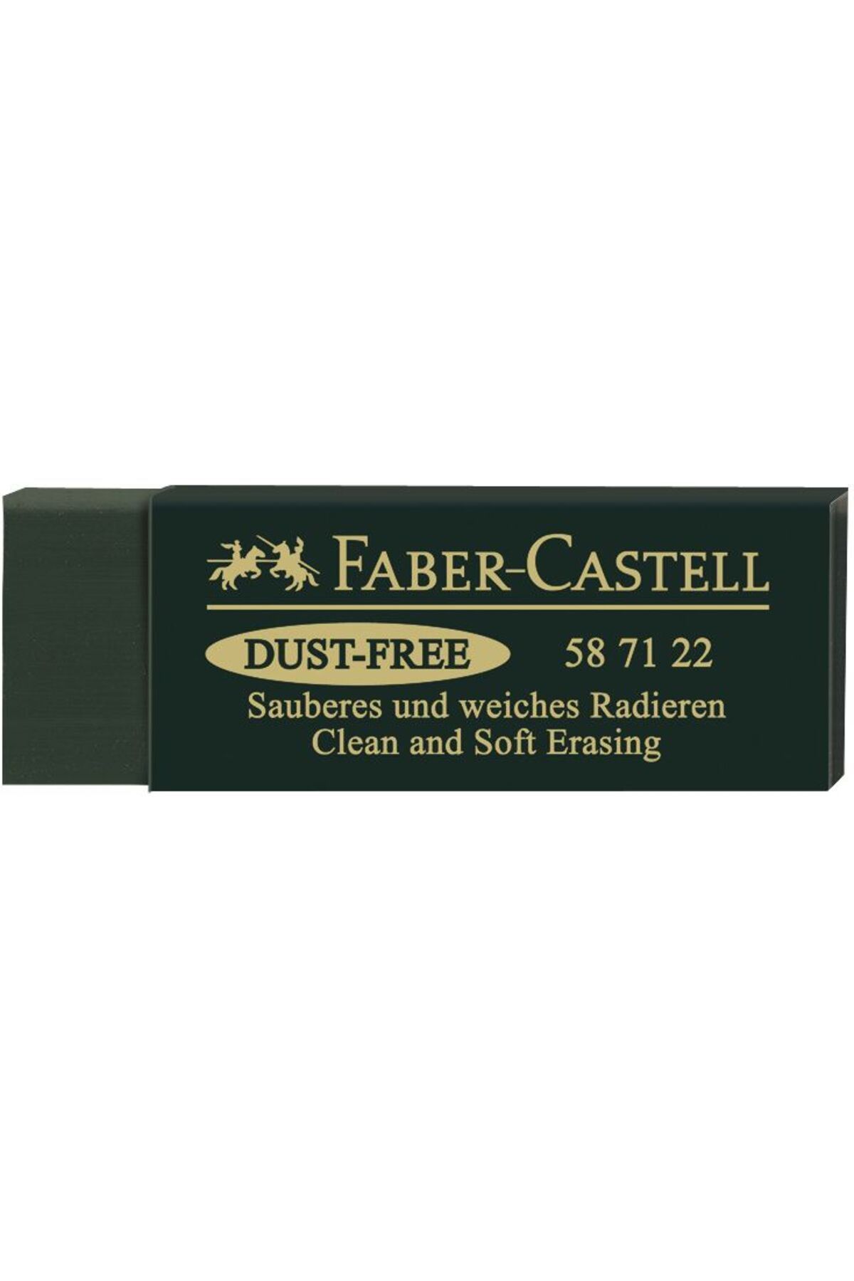 Faber Castell Eraser Art Dust Free 20 Green Faber-castell - One Size