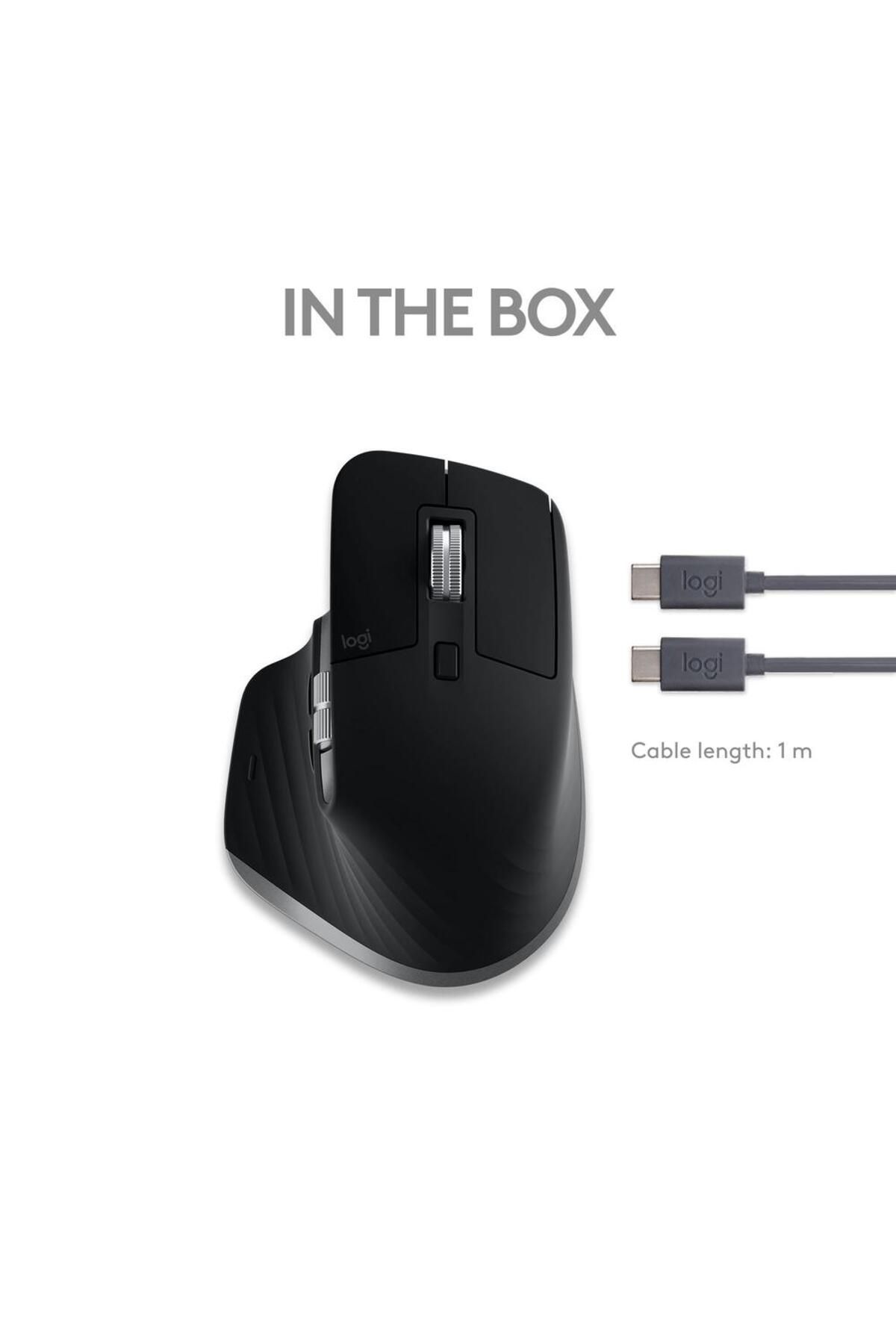 logitech-Mouse Wireless Logitech MX Master 3S for Mac, Bluetooth, 8000 dpi (Negru) 14