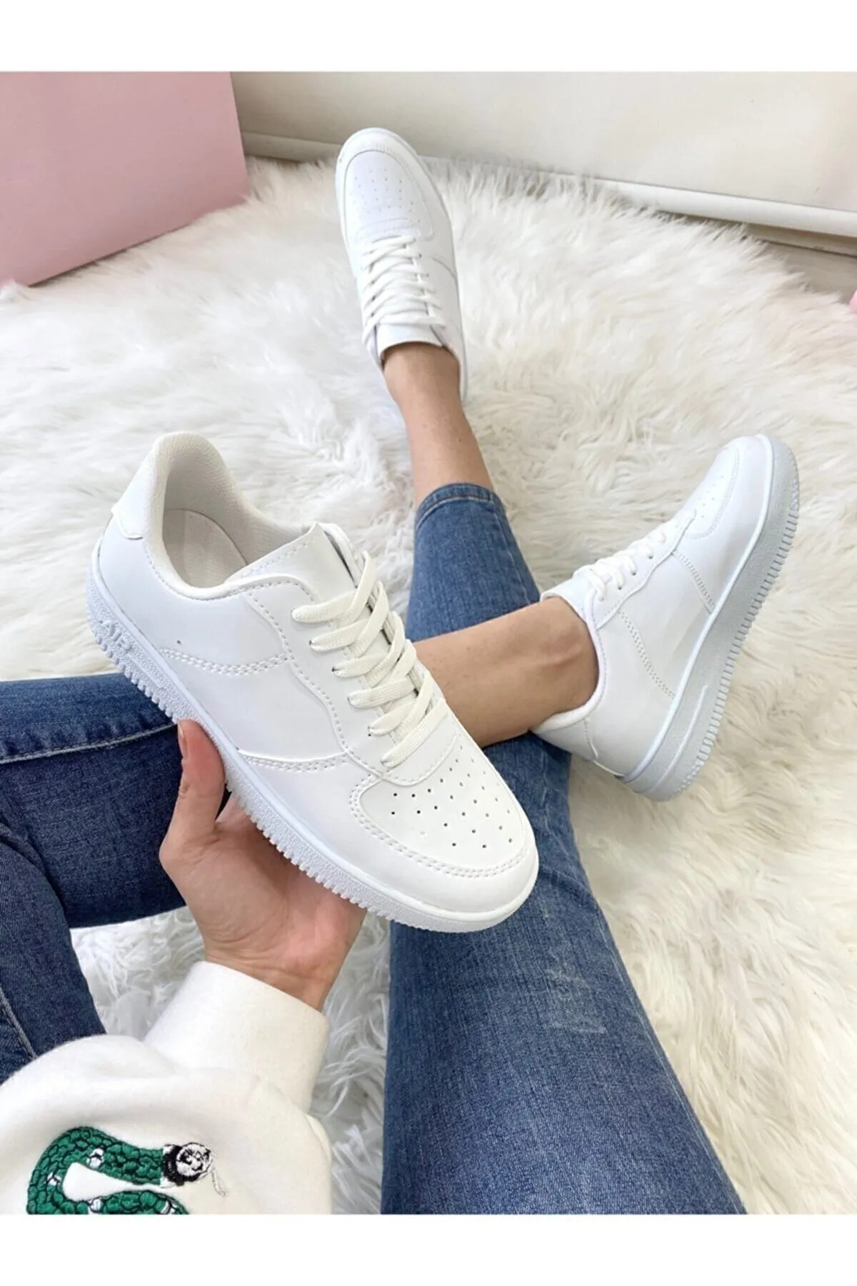 ONEGİYER  Onegiyer Unisex Spor Sneakers Ayakkabı - Görsel 3