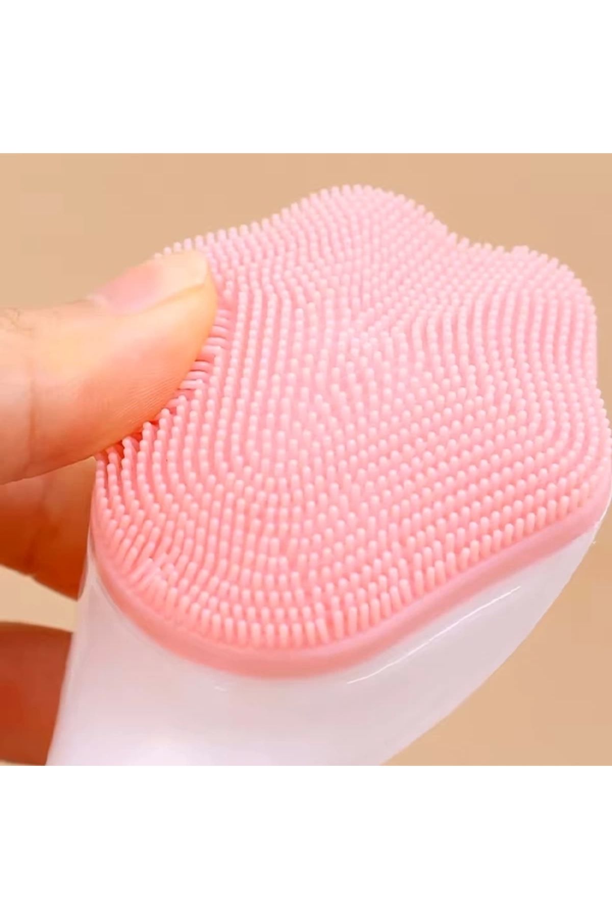 Yenimiyeni-Silicone Facial Cleansing Exfoliating Brush Skin Cleansing Brush 4