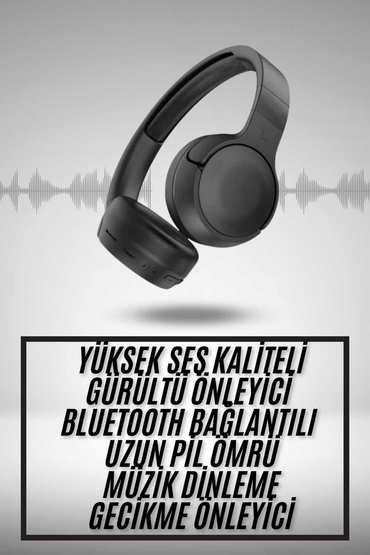 FTA TİCARET Yeni Nesil Kulak Üstü Bluetooth Kulaklık Type-C Girişli Yüksek Ses Kaliteli