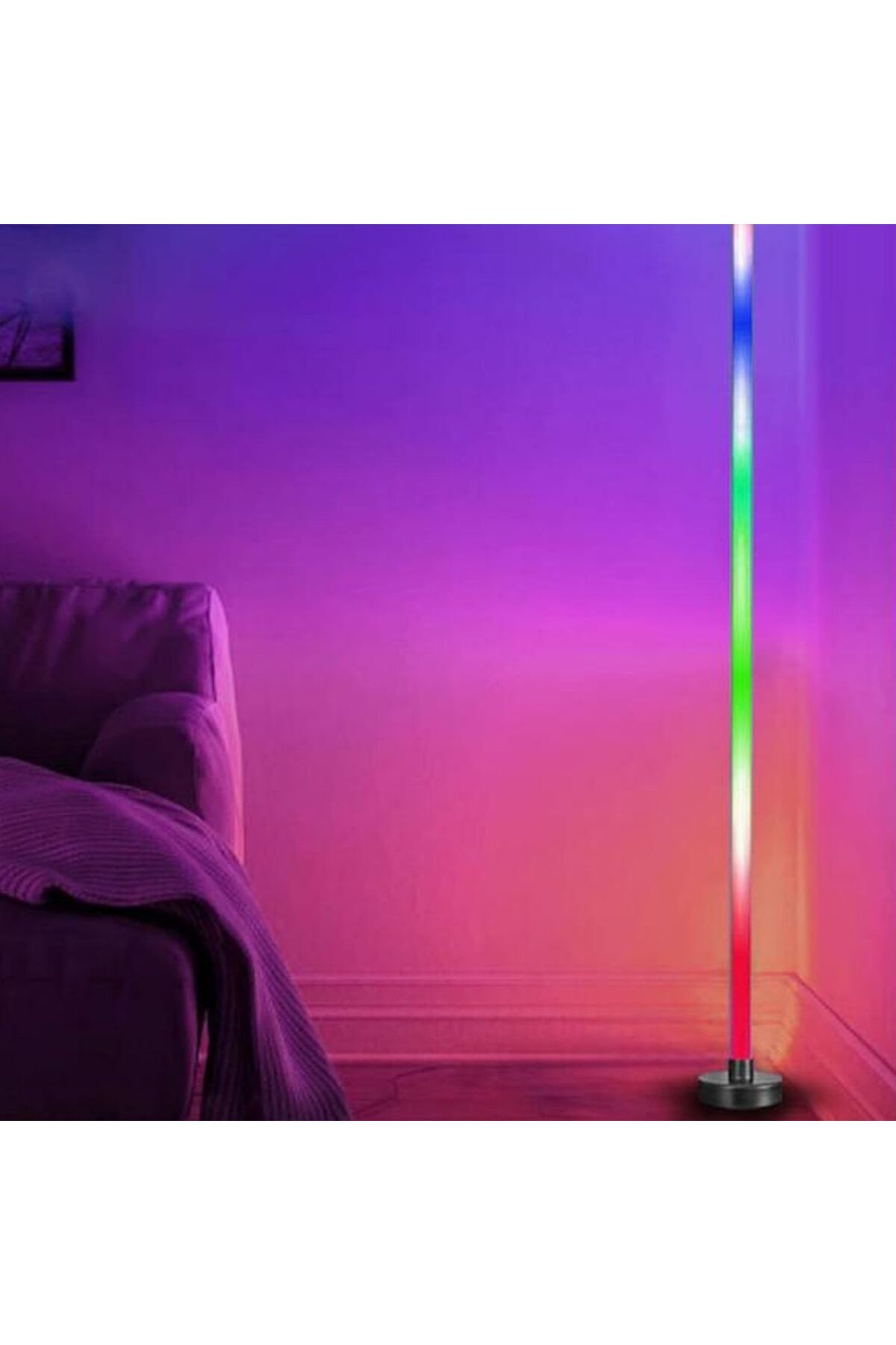 COOYA-Smart RGB Floor Lamp, With App and Remote Control, 1000 Dimmable Modes, Music Sync, USB Powered 4