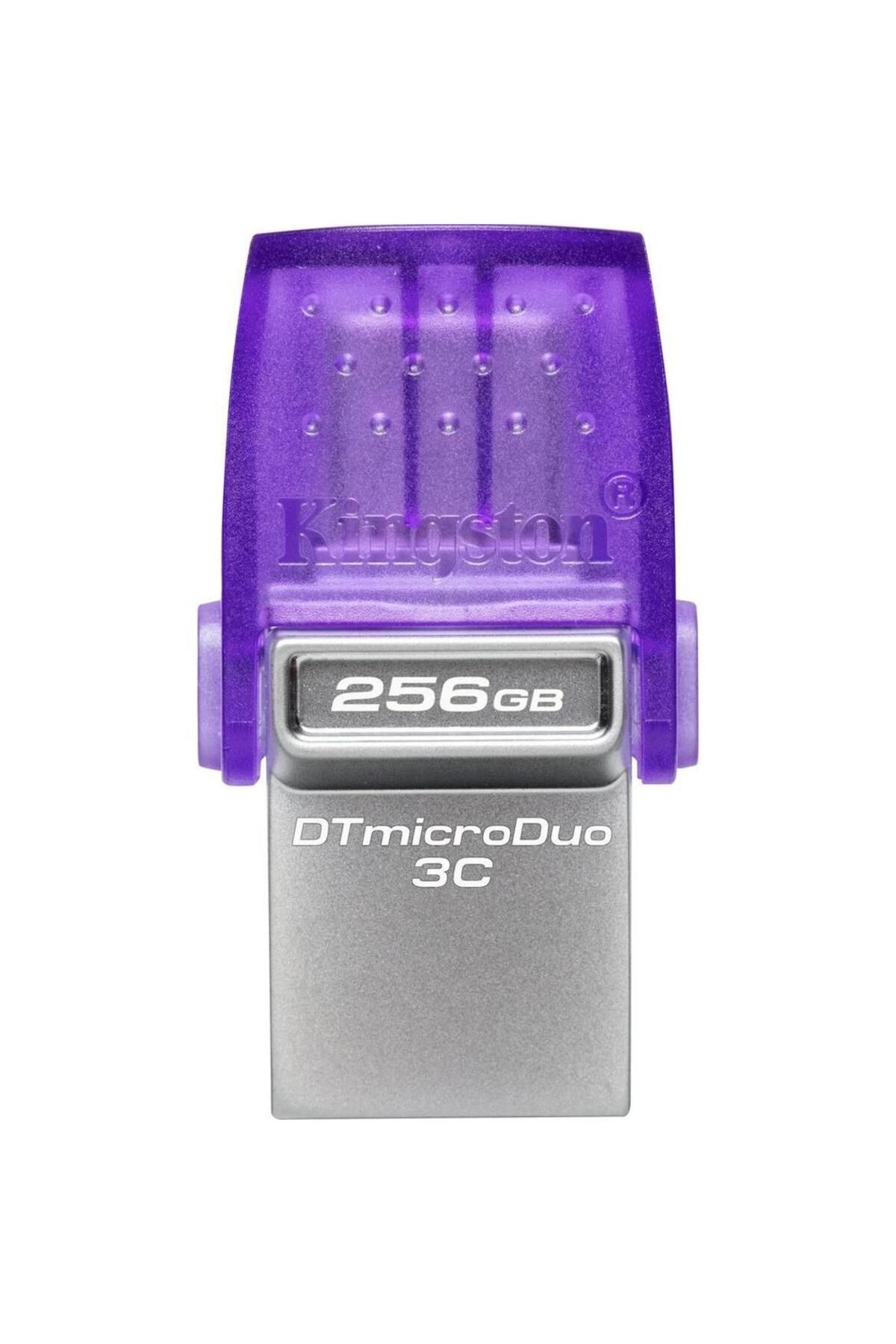 Kingston-Memorie USB Kingston DataTraveler microDuo 3C G3, 256 GB, USB-C/ USB-A 3.0 3