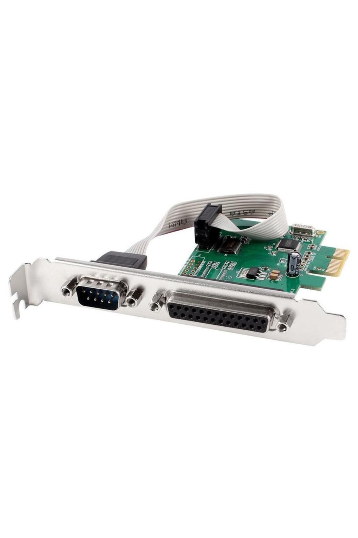 Gembird-Adaptor Gembird PEX-COMLPT-01, PCI-Express - 1 x IEEE 1284 / 1 x RS-232 1