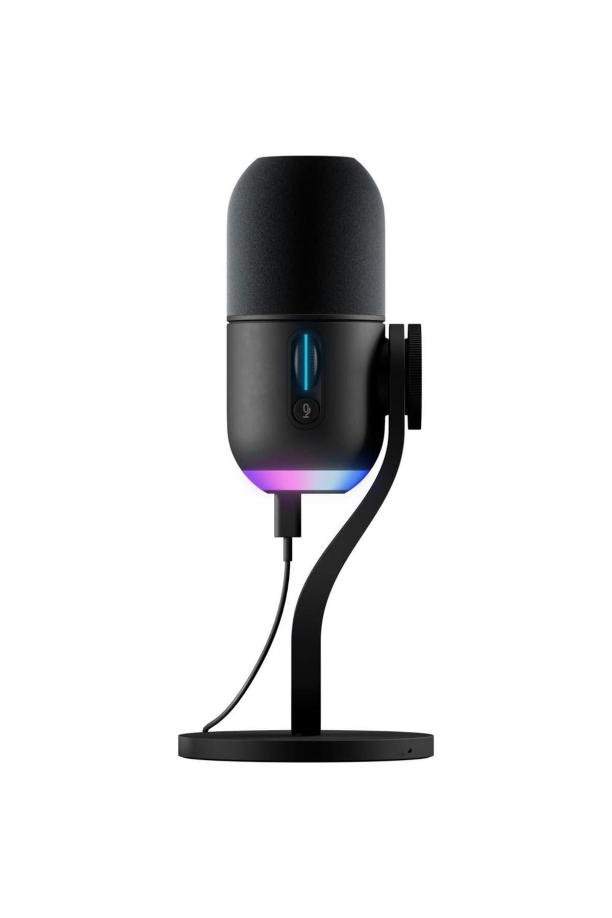 logitech-Microfon Gaming Logitech Yeti GX Dynamic RGB, LIGHTSYNC, Negru 5