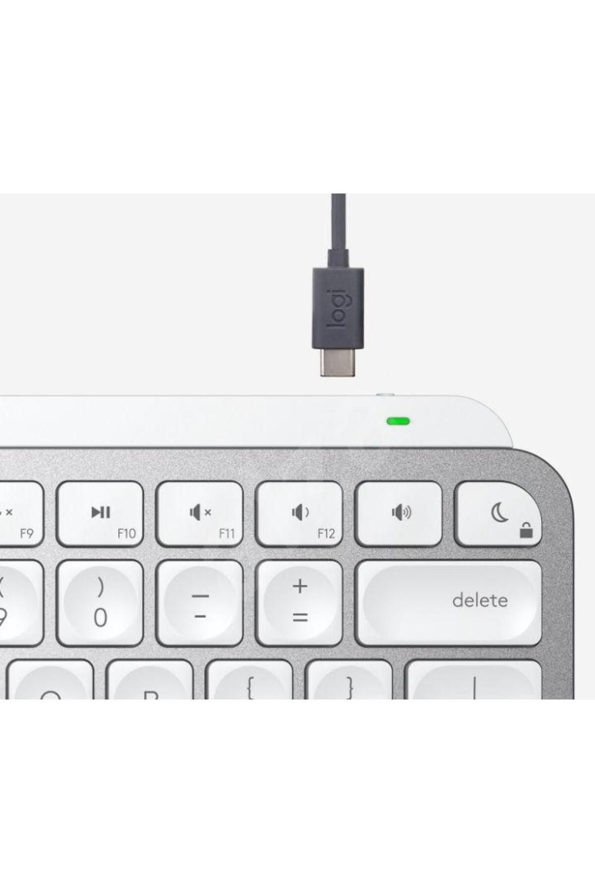 logitech-Tastatura Wireless LOGITECH MX Keys Mini Minimalist for Mac, Iluminata (Alb) 3