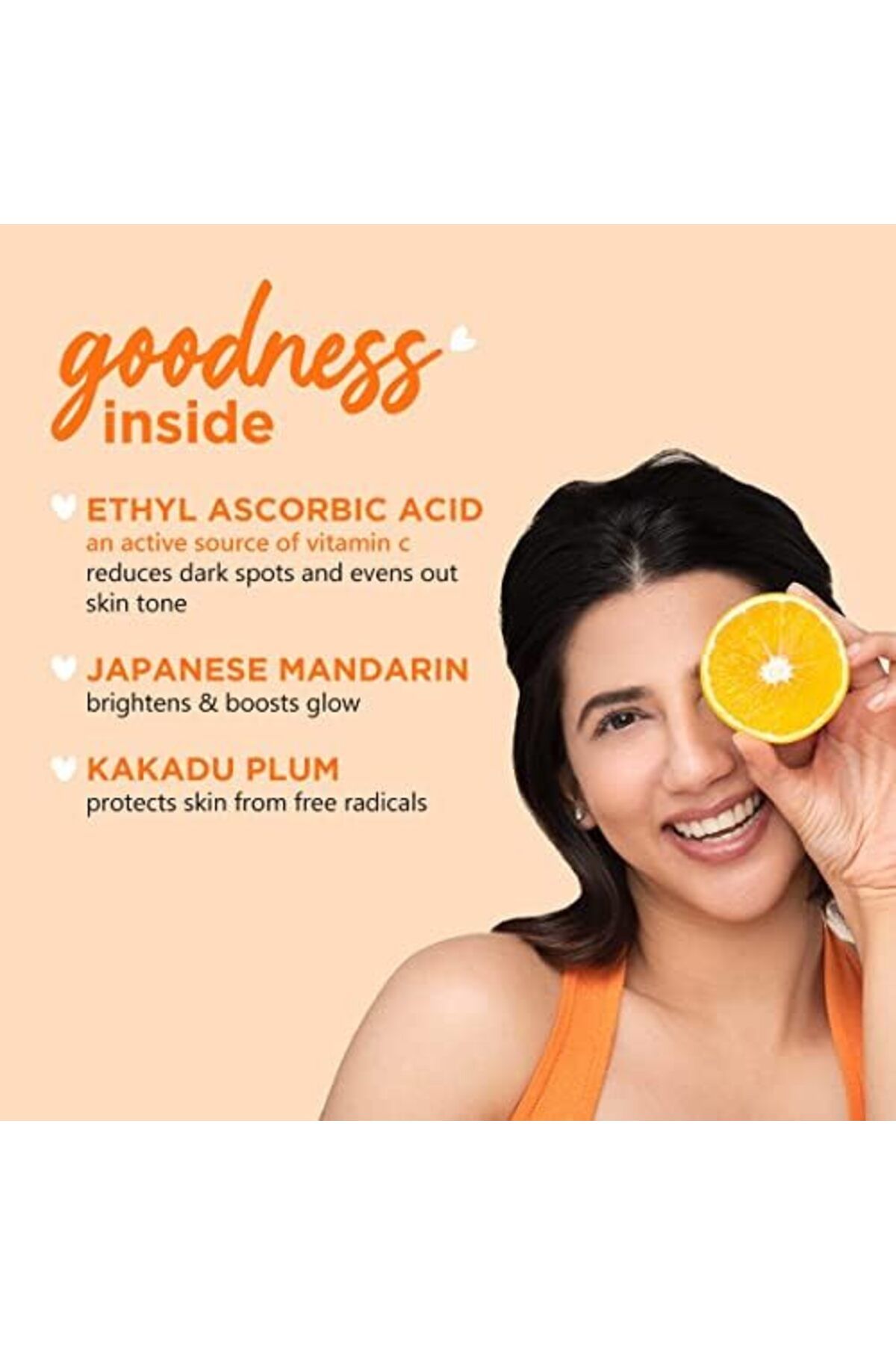 PLUM-Vitamin C Foaming Face Wash with Mandarin | For Glowing Skin | For Gentle Cleansing | For Hyper 4