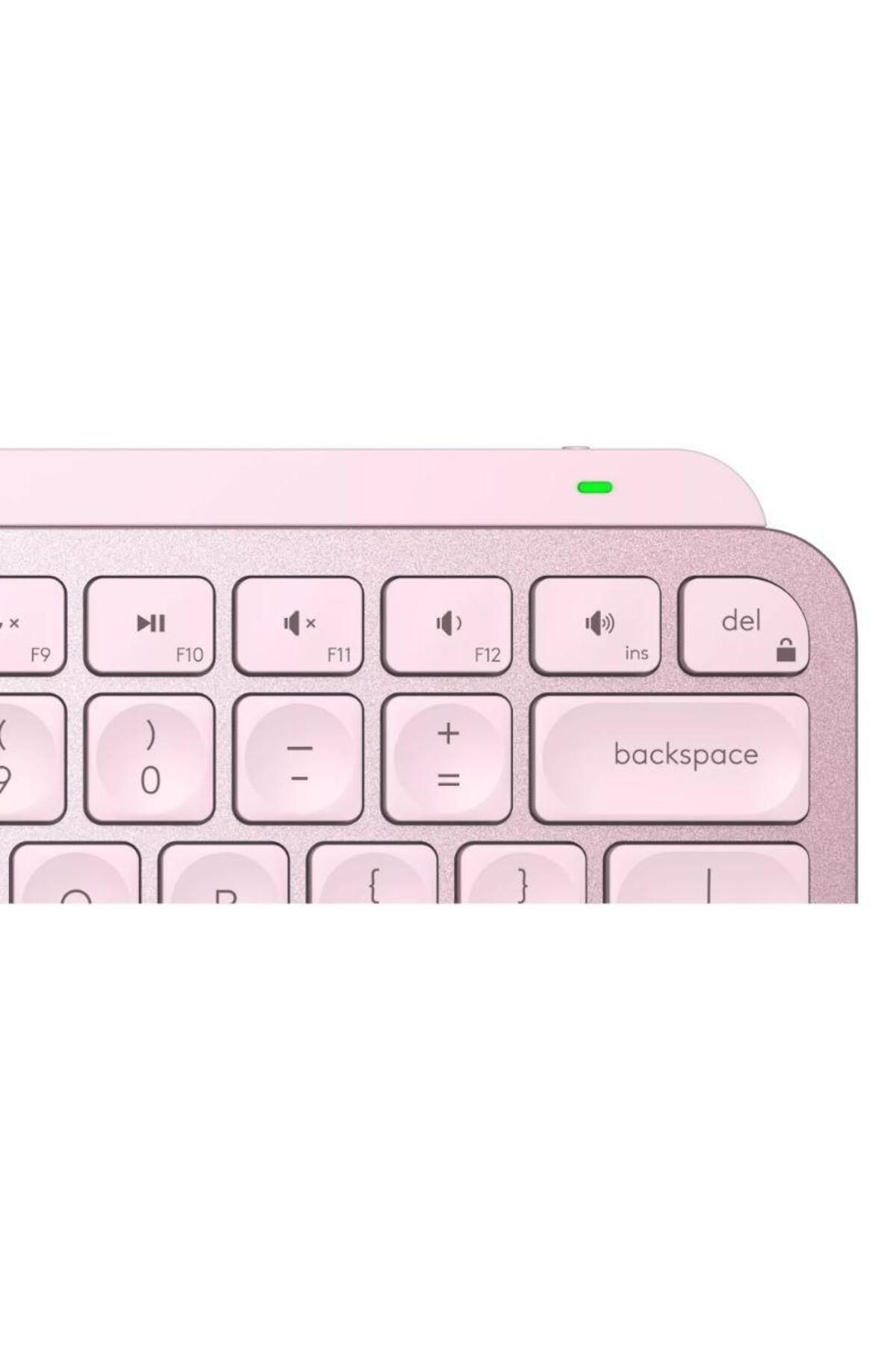 logitech-Tastatura Wireless LOGITECH MX Keys Mini Minimalist, Illuminata (Roz) 3