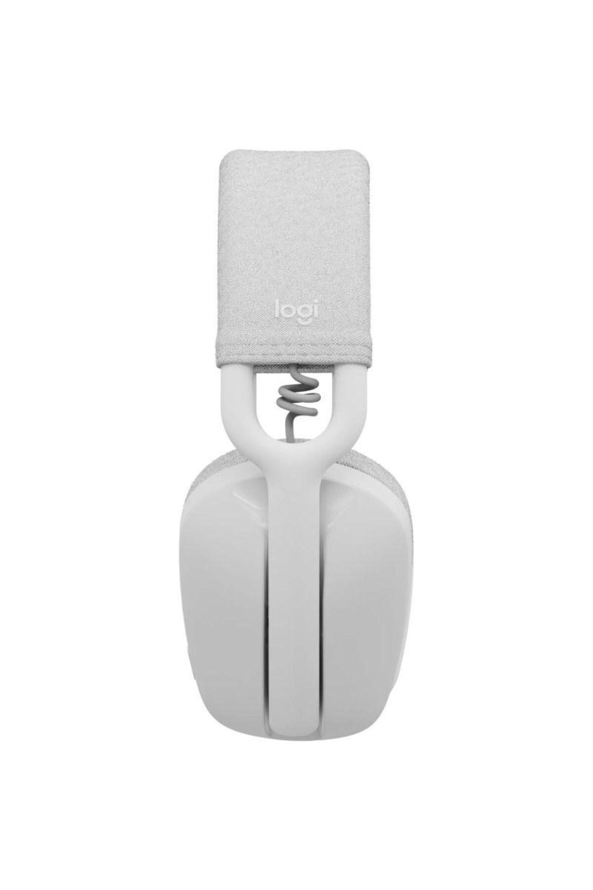 logitech-Casca Office/Call Center Logitech Zone Vibe 100, Microfon, Bluetooth 5.2, Noise-canceling (Alb) 4