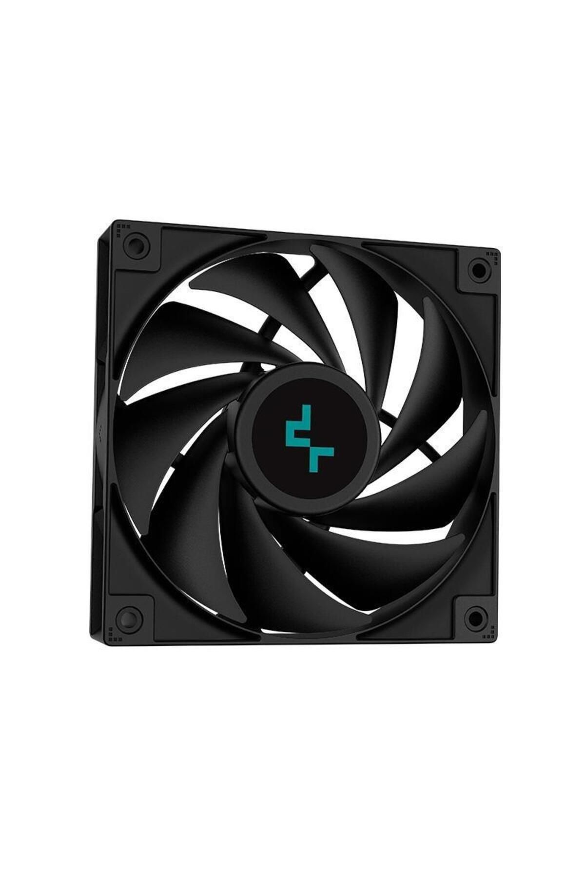 Deep Cool-Cooler CPU DeepCool LS720S Zero Dark, 3x120 mm, 2250 rpm, PWM (Negru) 3