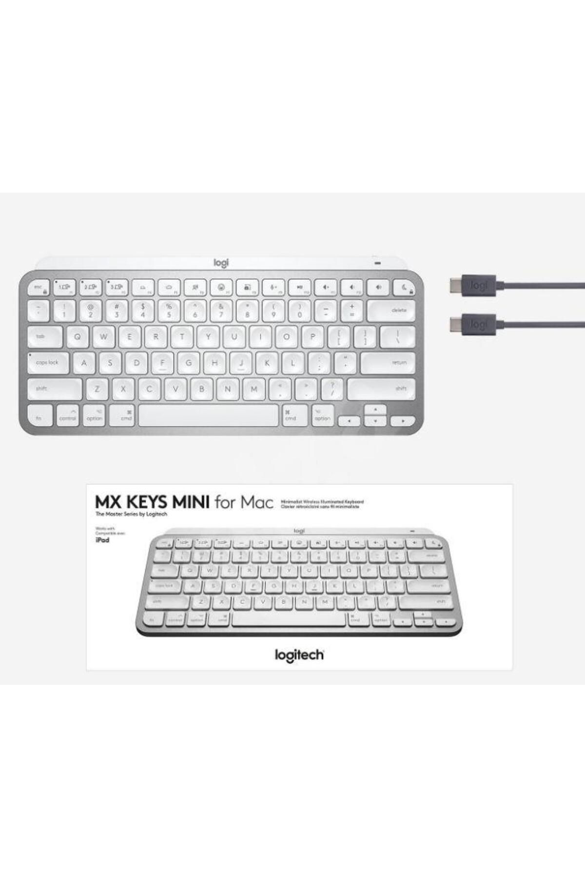 logitech-Tastatura Wireless LOGITECH MX Keys Mini Minimalist for Mac, Iluminata (Alb) 2