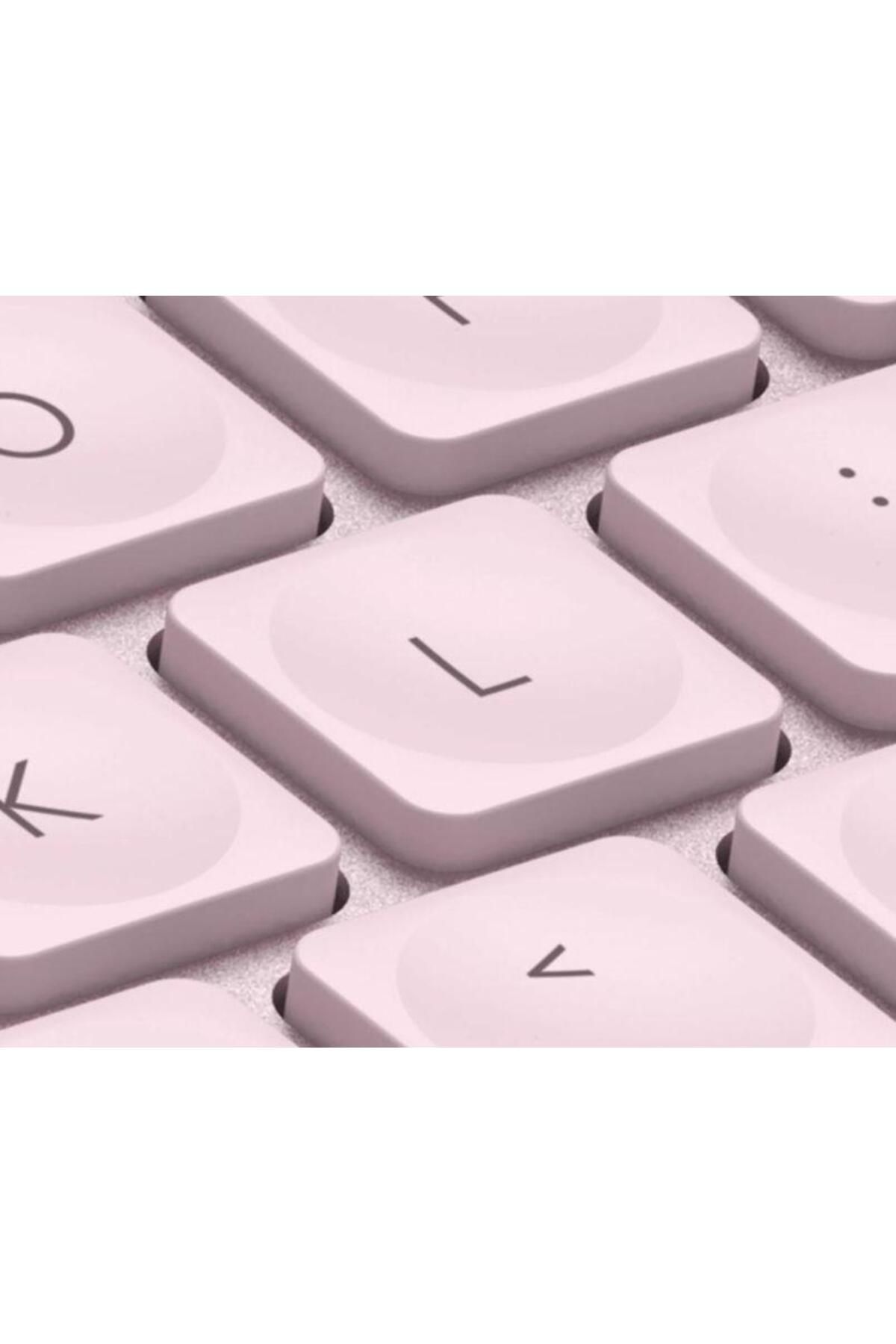 logitech-Tastatura Wireless LOGITECH MX Keys Mini Minimalist, Illuminata (Roz) 2