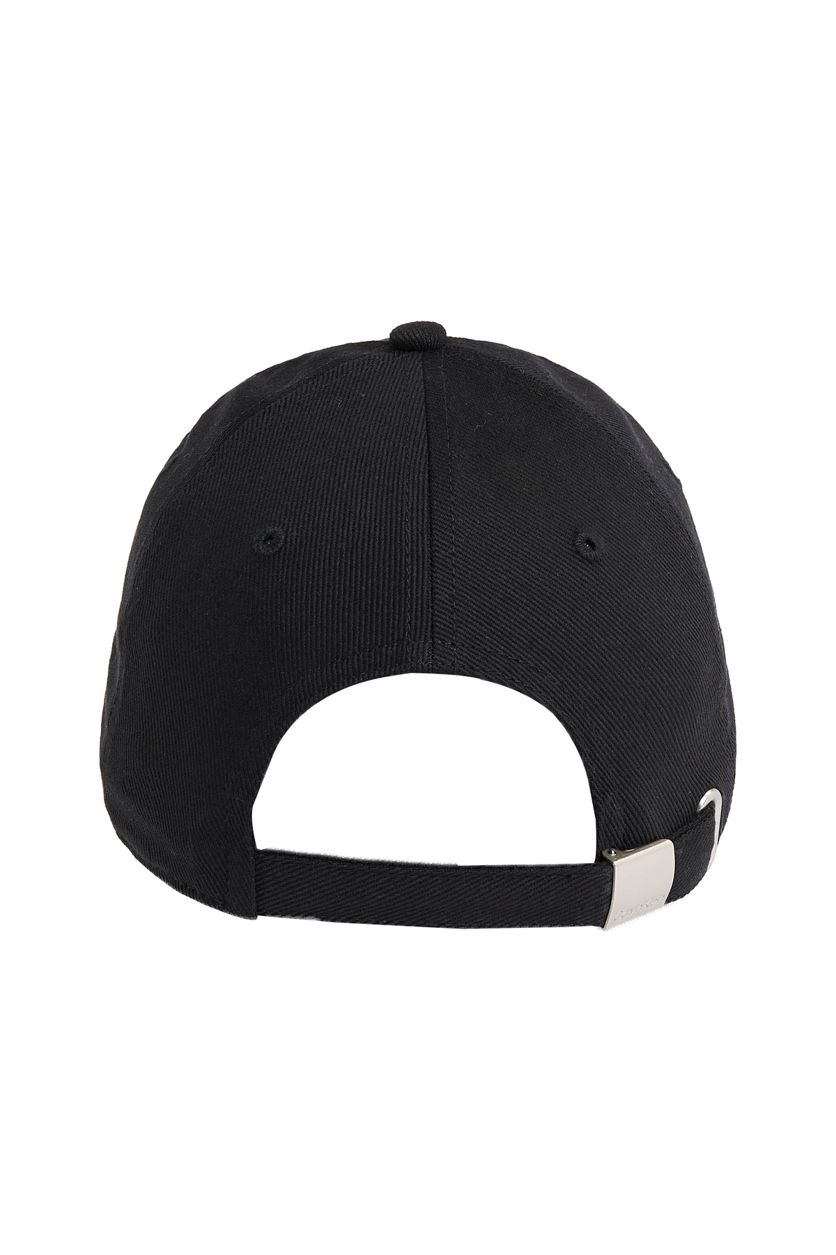 Calvin Klein-Men Black CKJ Seasonal Embroidery Cap 2