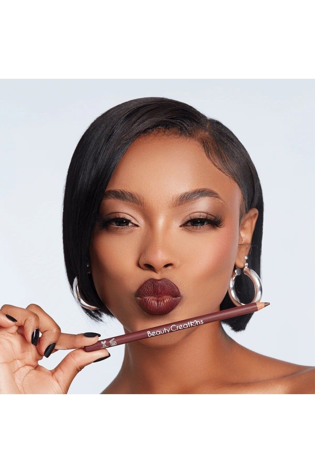 Beauty Creations-Matte lip pencil Beauty Creations Wooden Lip Pencil Truffle Maker, 1.4g 3