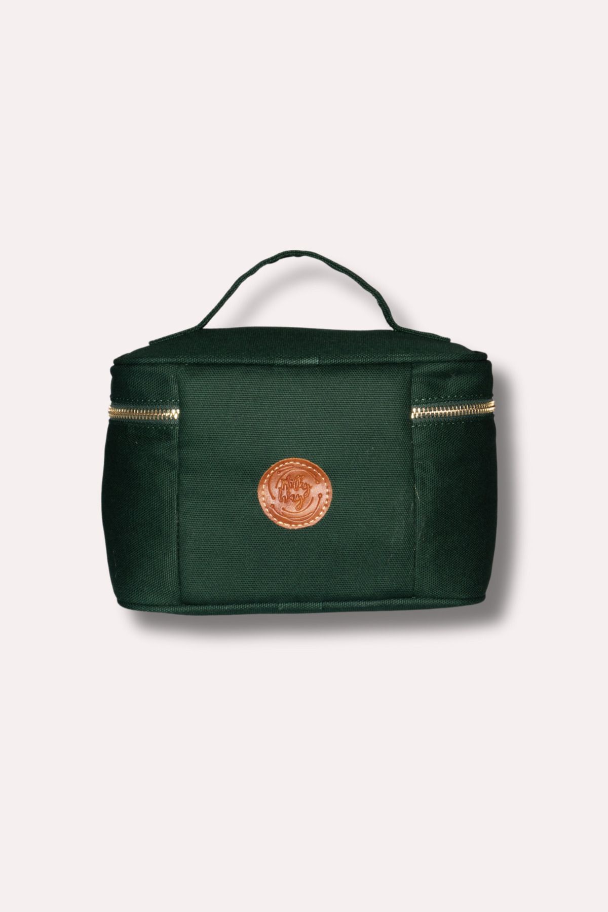 Milky Way Design-Geantă de machiaj din pânză verde verde Self Love Club / Geantă de îngrijire 2
