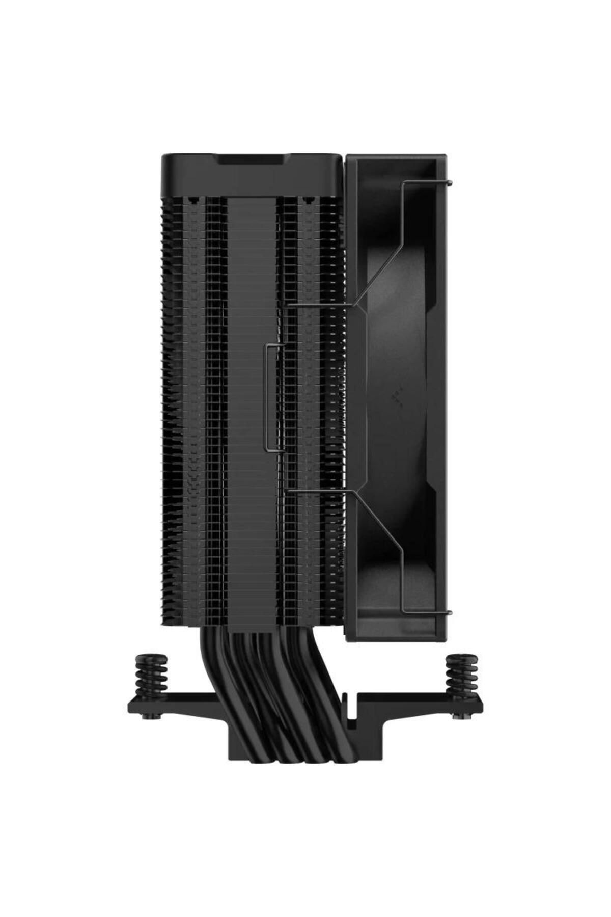 Deep Cool-CPU cooler DeepCool AG400 Digital ARGB, ARGB lighting and Display, 1x120 mm, 2100 rpm, PWM (Black) 4