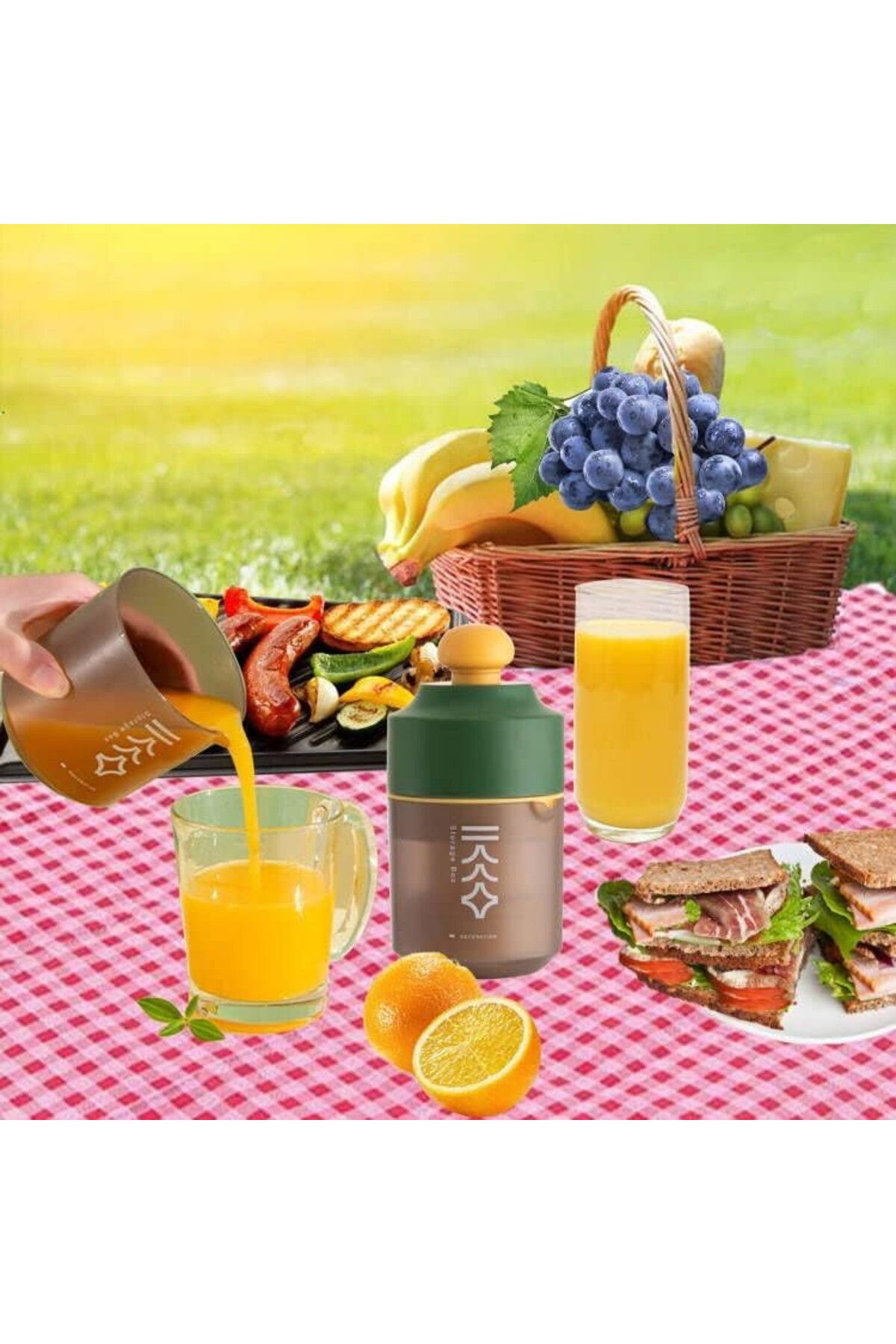 Zanni-Storcător manual de fructe Podospecial, polipropilenă, multicolor, 17,5 x 9,5 cm, 400 ml 6