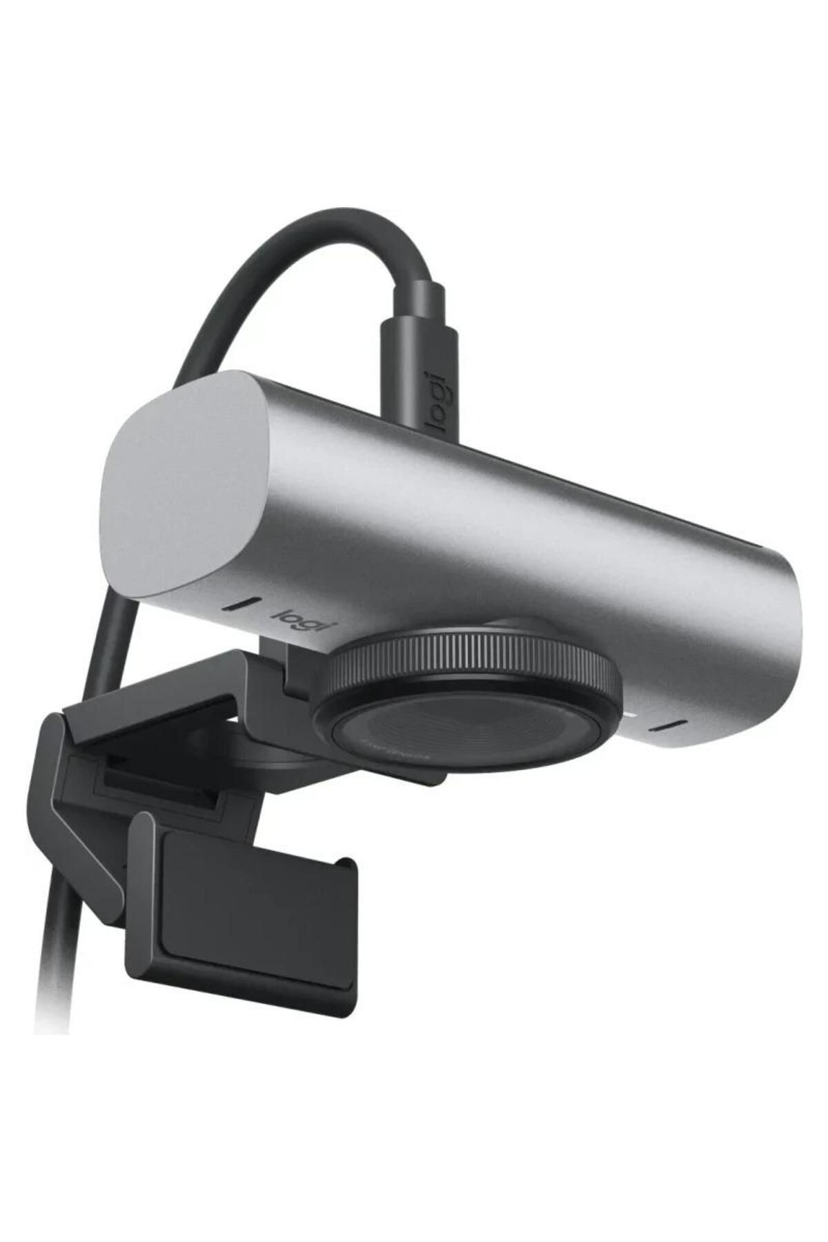 logitech-Camera Web Logitech MX Brio, 4K, USB-C, CMOS 8.5 Mpixeli, microfon (Negru) 4