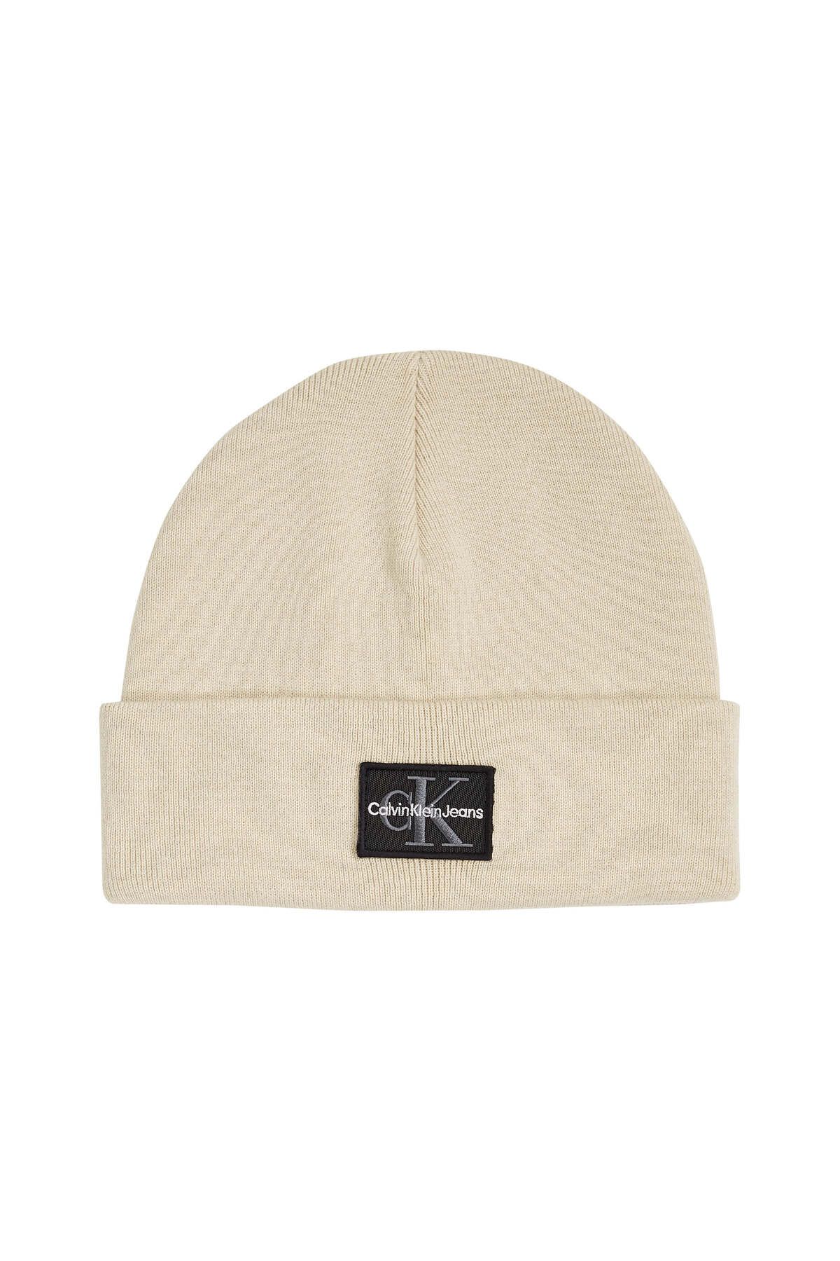 MONO LOGO PATCH BEANIE - 2