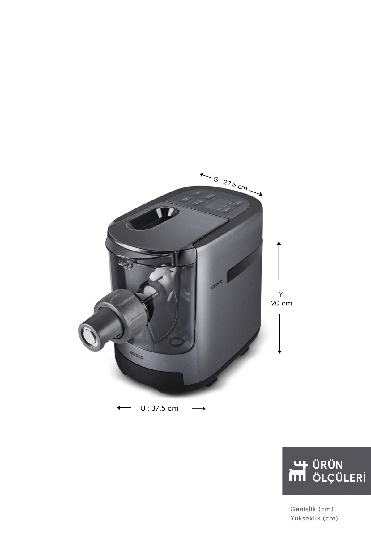 Karaca-Pastachef Automatic Pasta and Noodle Making Machine 2