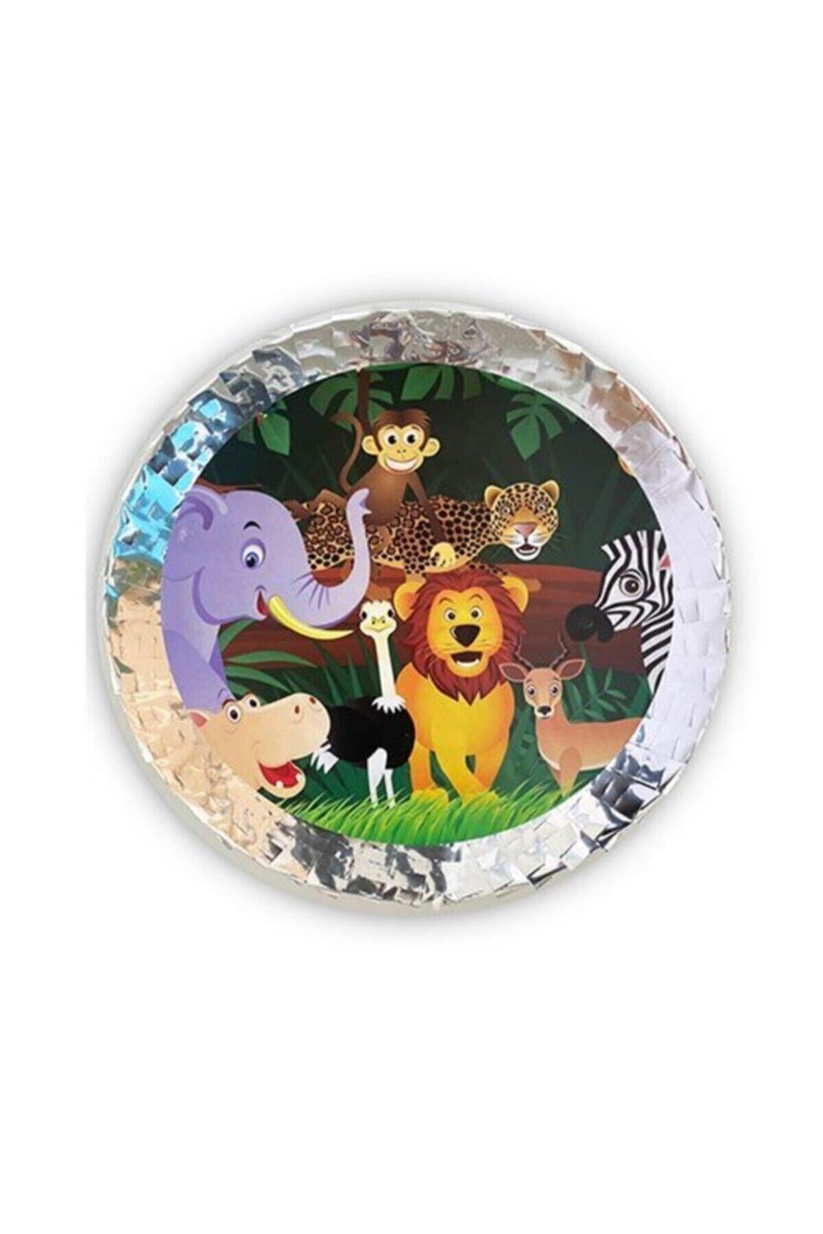 Cadde Süs Safari Temalı Katlanabilir Pinyata ve Sopası