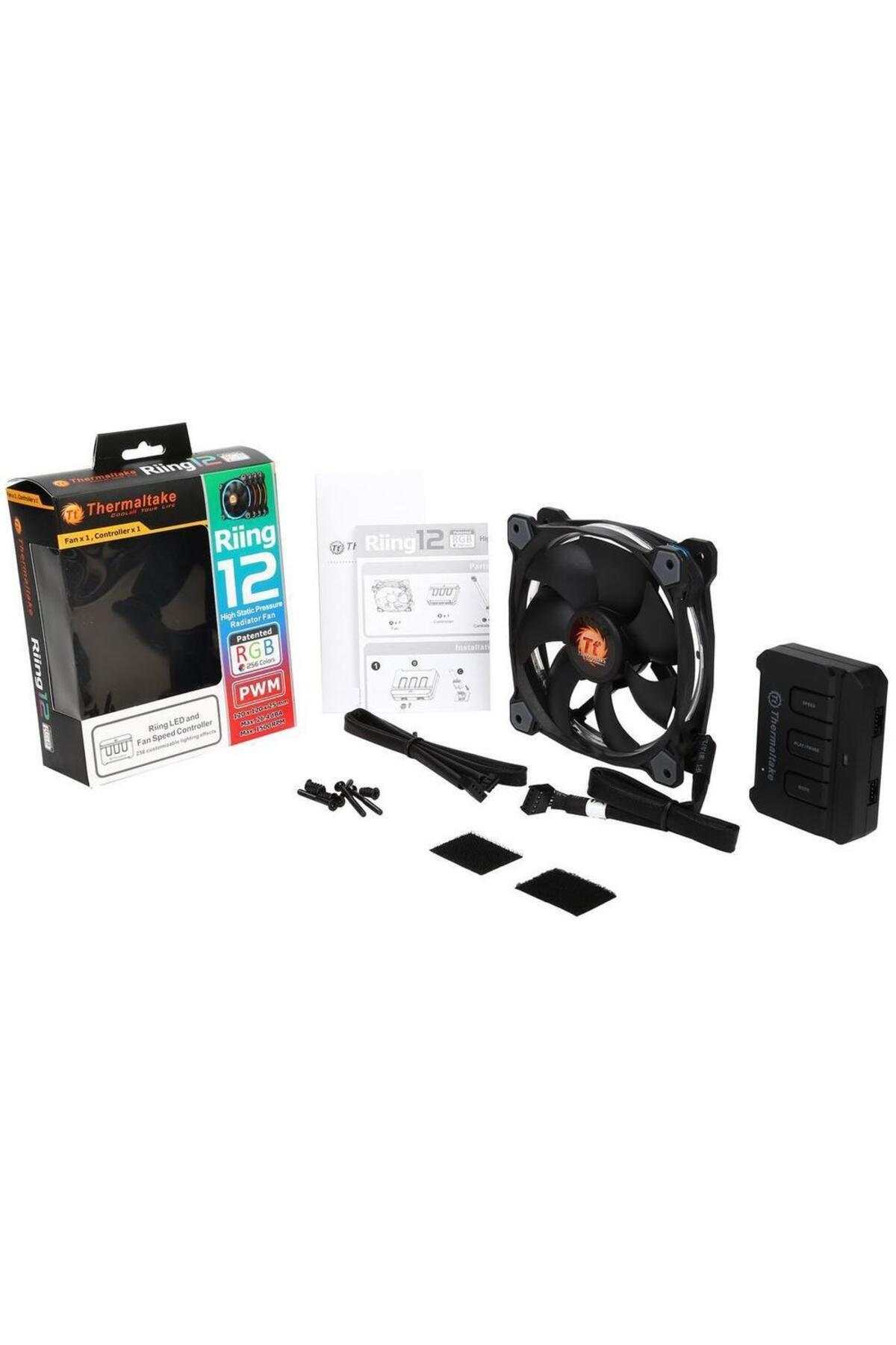THERMALTAKE-Kit Ventilatoare Thermaltake Riing 12 Series, 120mm, 3buc. (Led RGB) 11