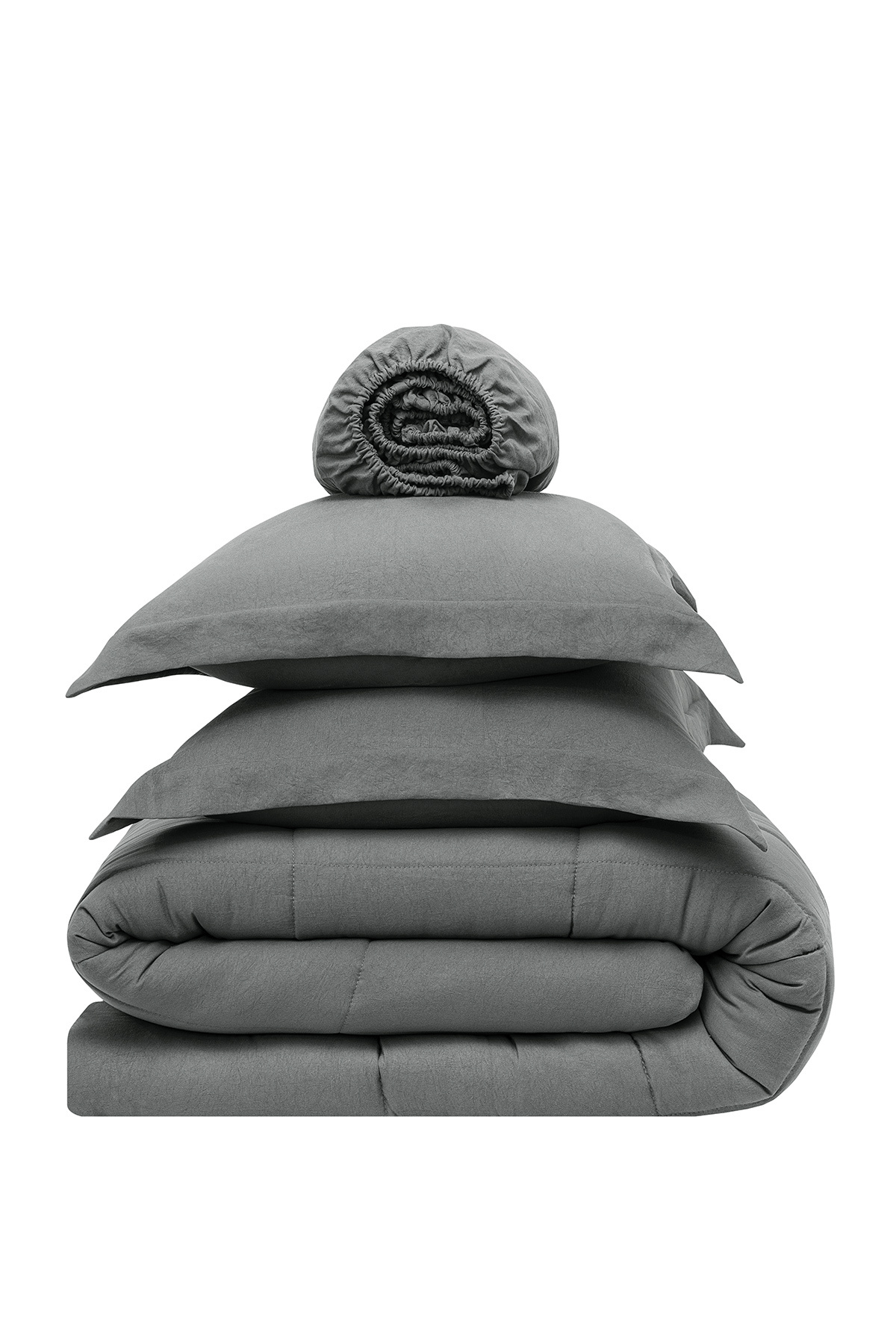Puffy-Mabel Single Comfort Sleeping Set - Anthracite 4