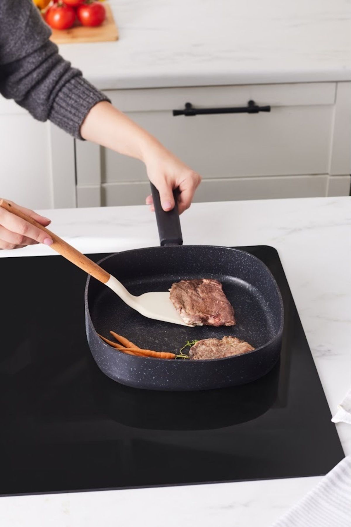 Karaca-Biogranite Sando - 14 Piece Black Dowry Set 5